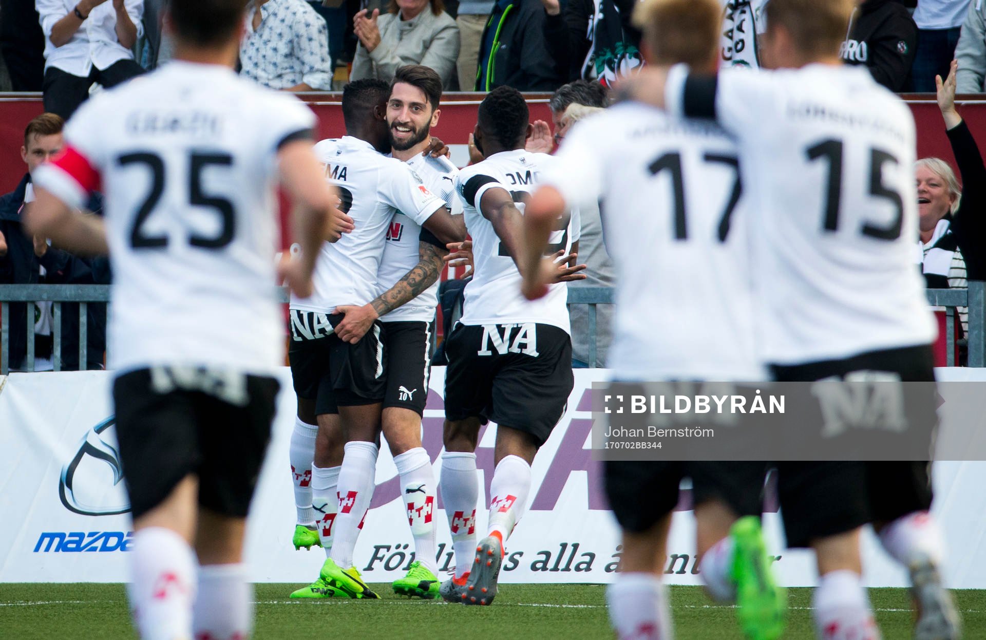under fotbollsmatchen i Allsvenskan mellan Örebro och