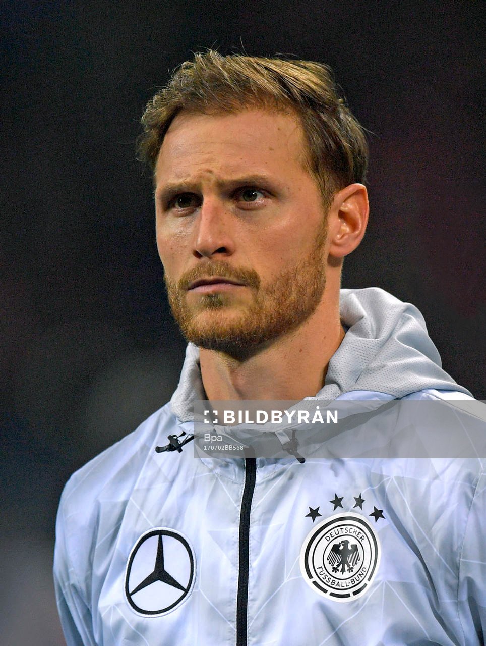 Fotboll, VM 2018, Porträtt, Tyskland: Benedikt Howedes, Tyskland, poserar för ett porträtt den 2 juli 2017 i Tyskland