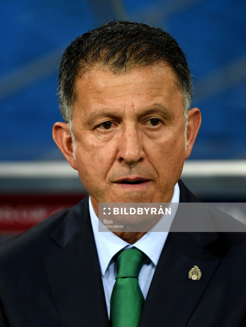 Fotboll, VM 2018, Porträtt, Mexico: Juan Carlos Osorio - DT Mexico National Team, Mexico, poserar för ett porträtt den 2 juli 2017