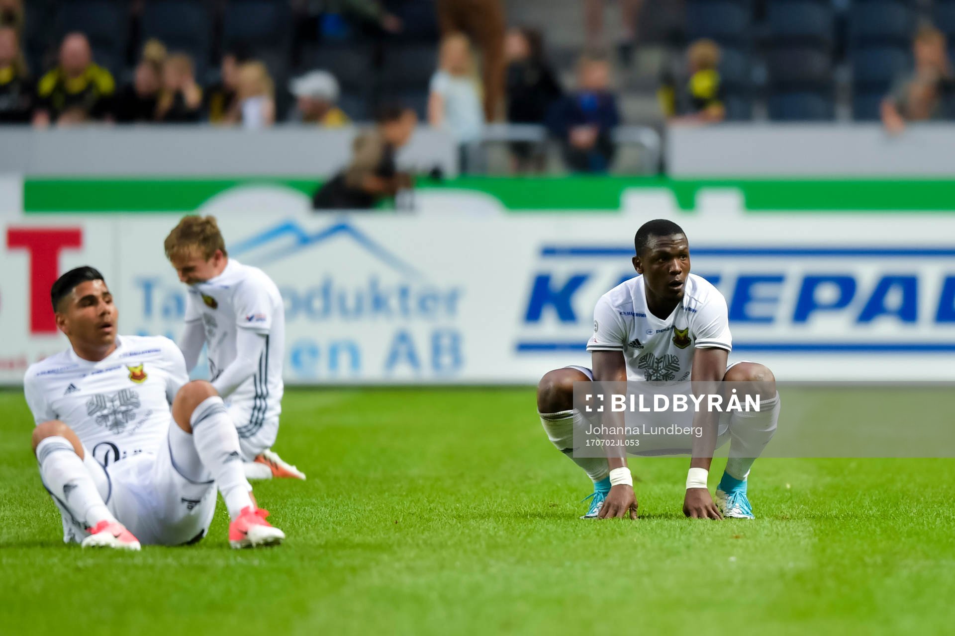 Östersunds spelare deppar