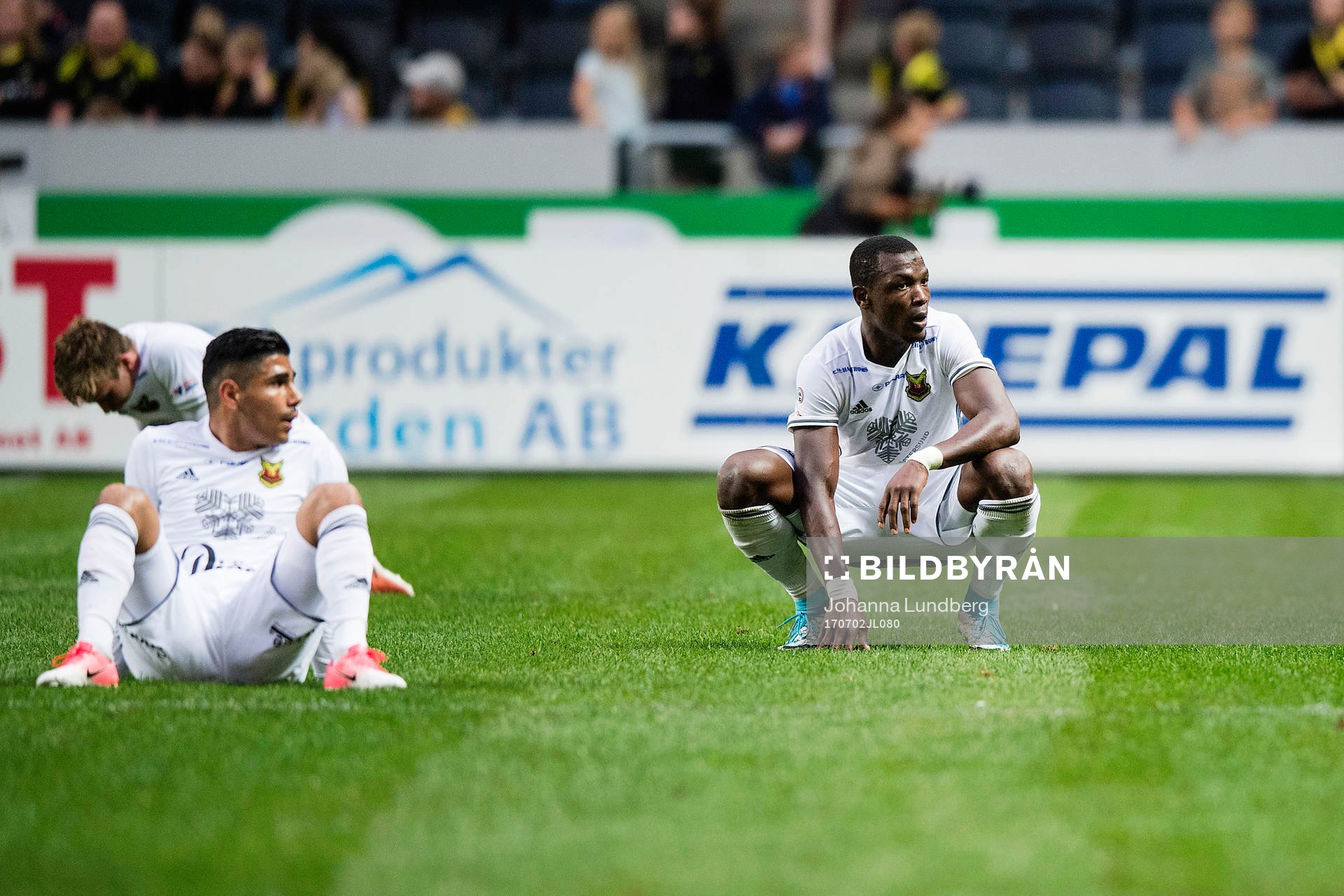 Östersunds spelare deppar