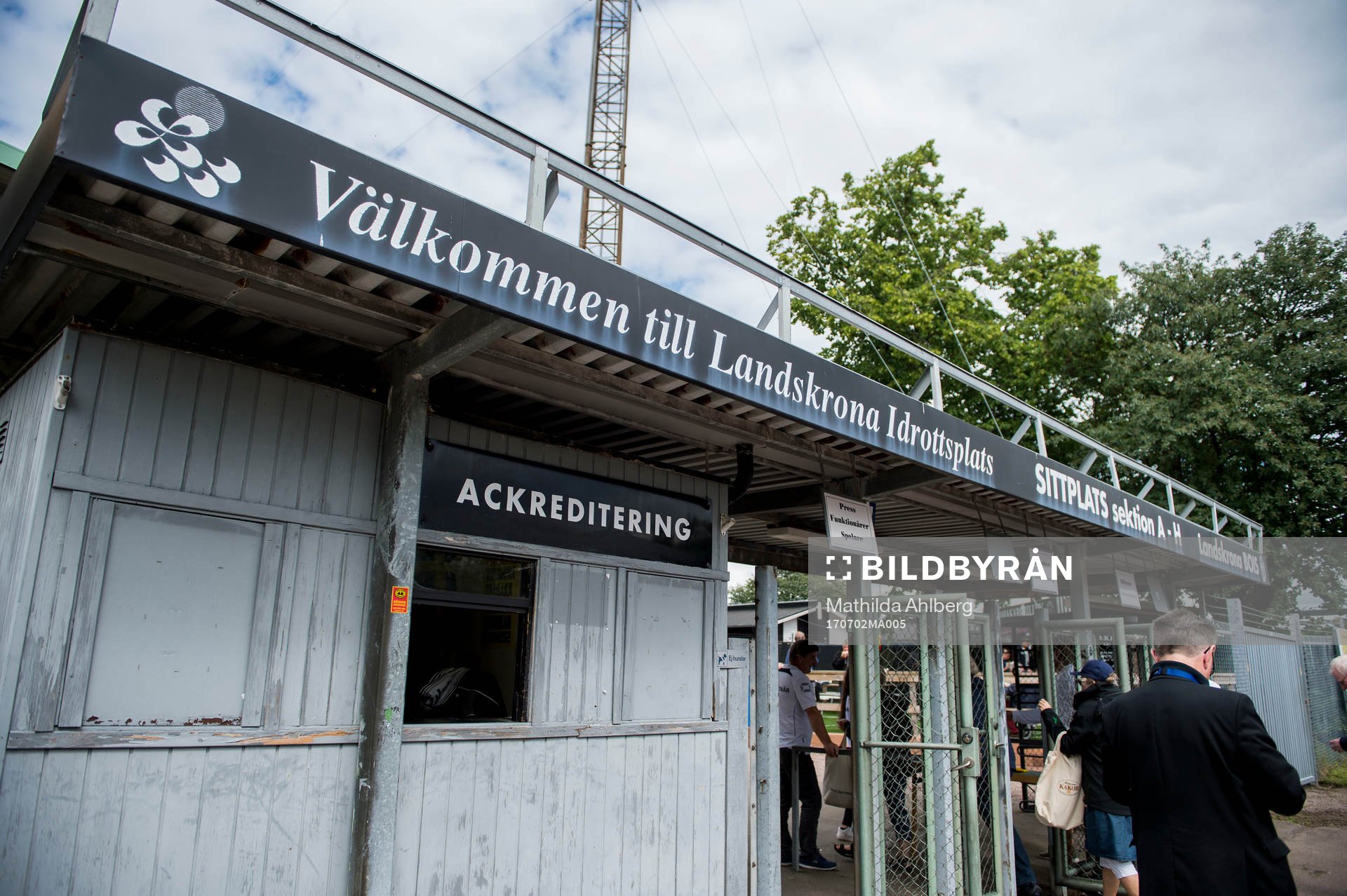 Exteriör av Landskrona IP