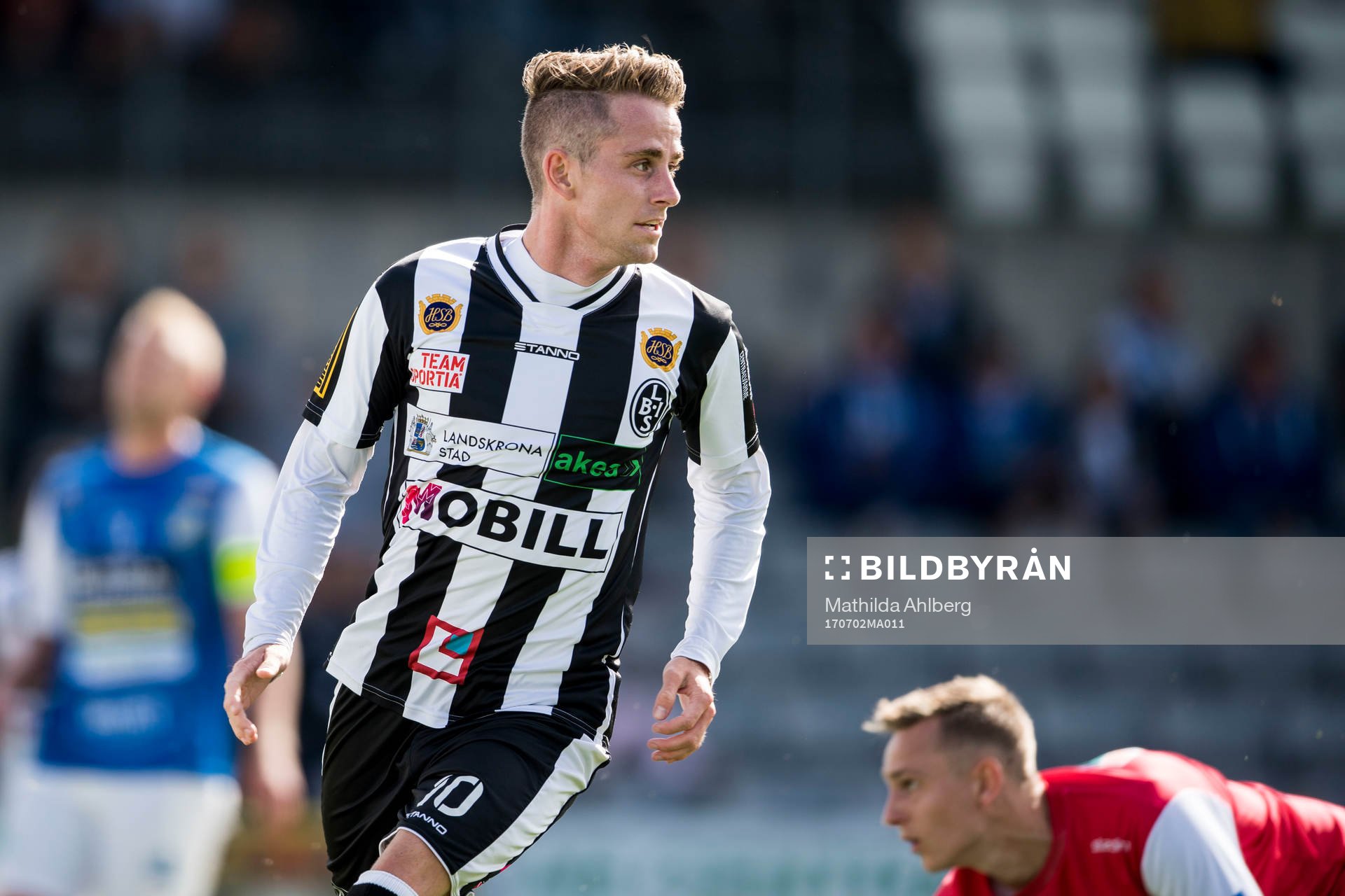Landskronas Rasmus Alm jublar