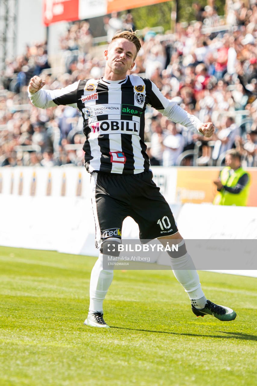 Landskronas Rasmus Alm jublar
