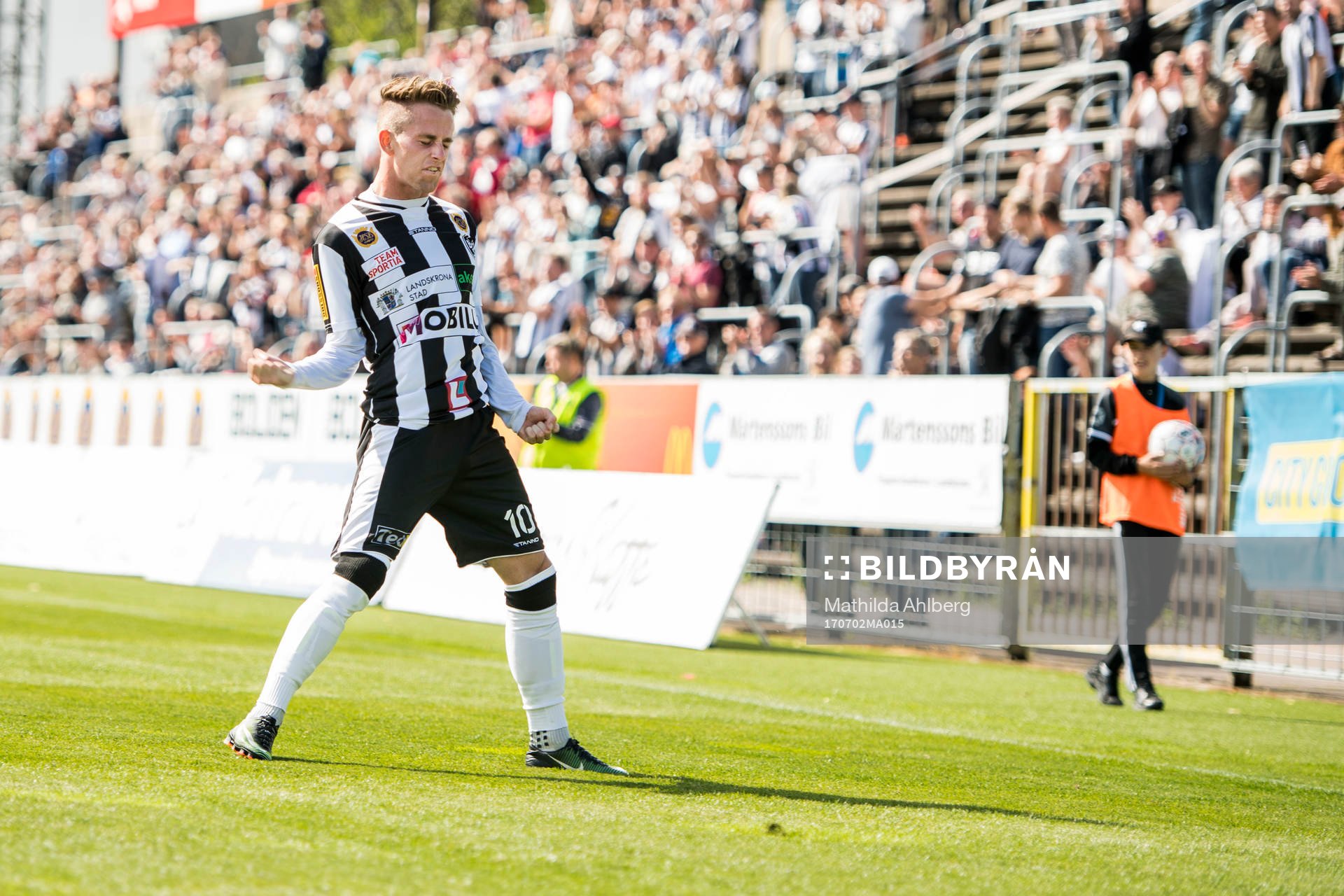 Landskronas Rasmus Alm jublar