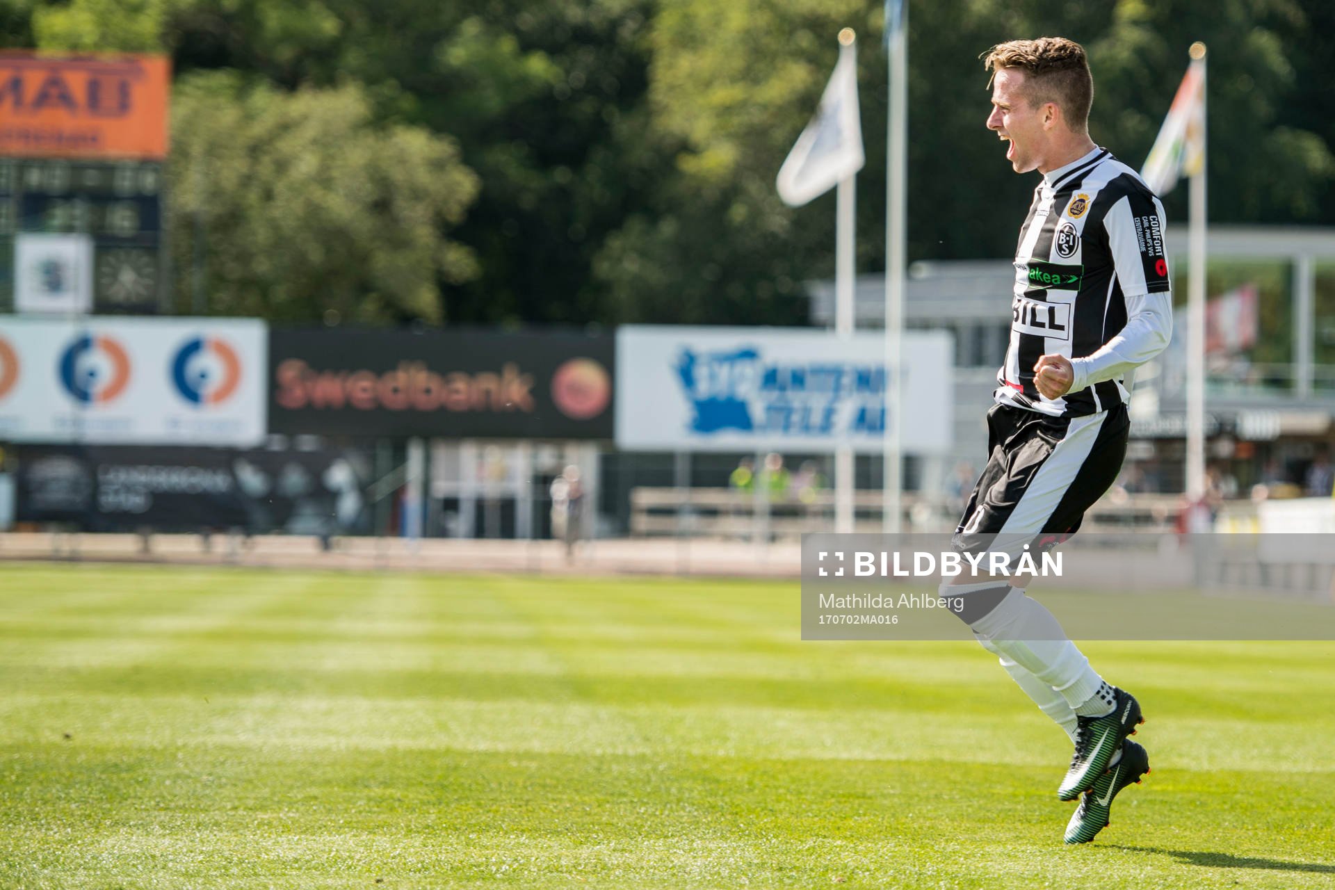 Landskronas Rasmus Alm jublar