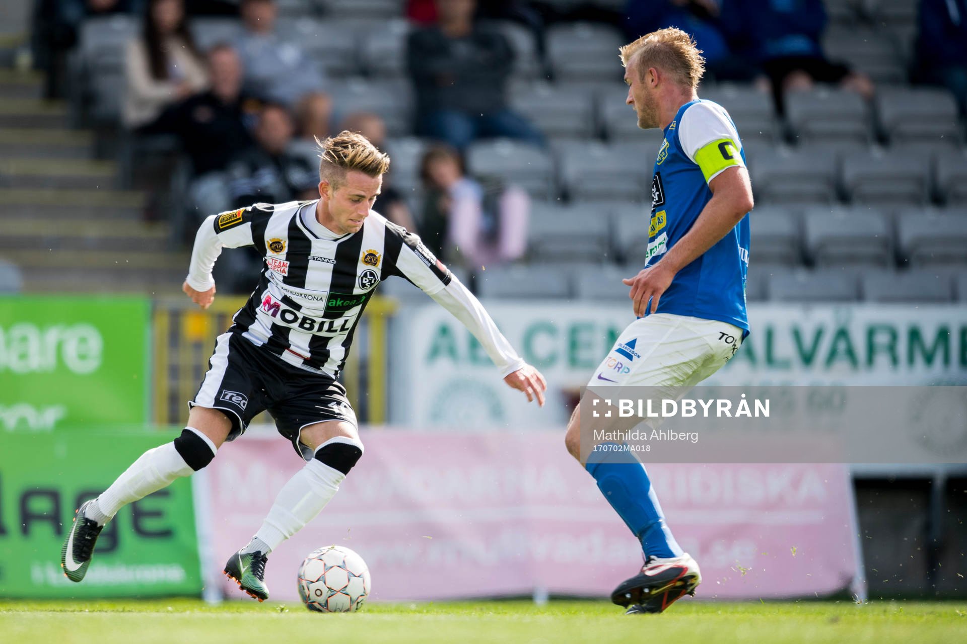 Landskronas Rasmus Alm och Oddevolds Robin Jansson