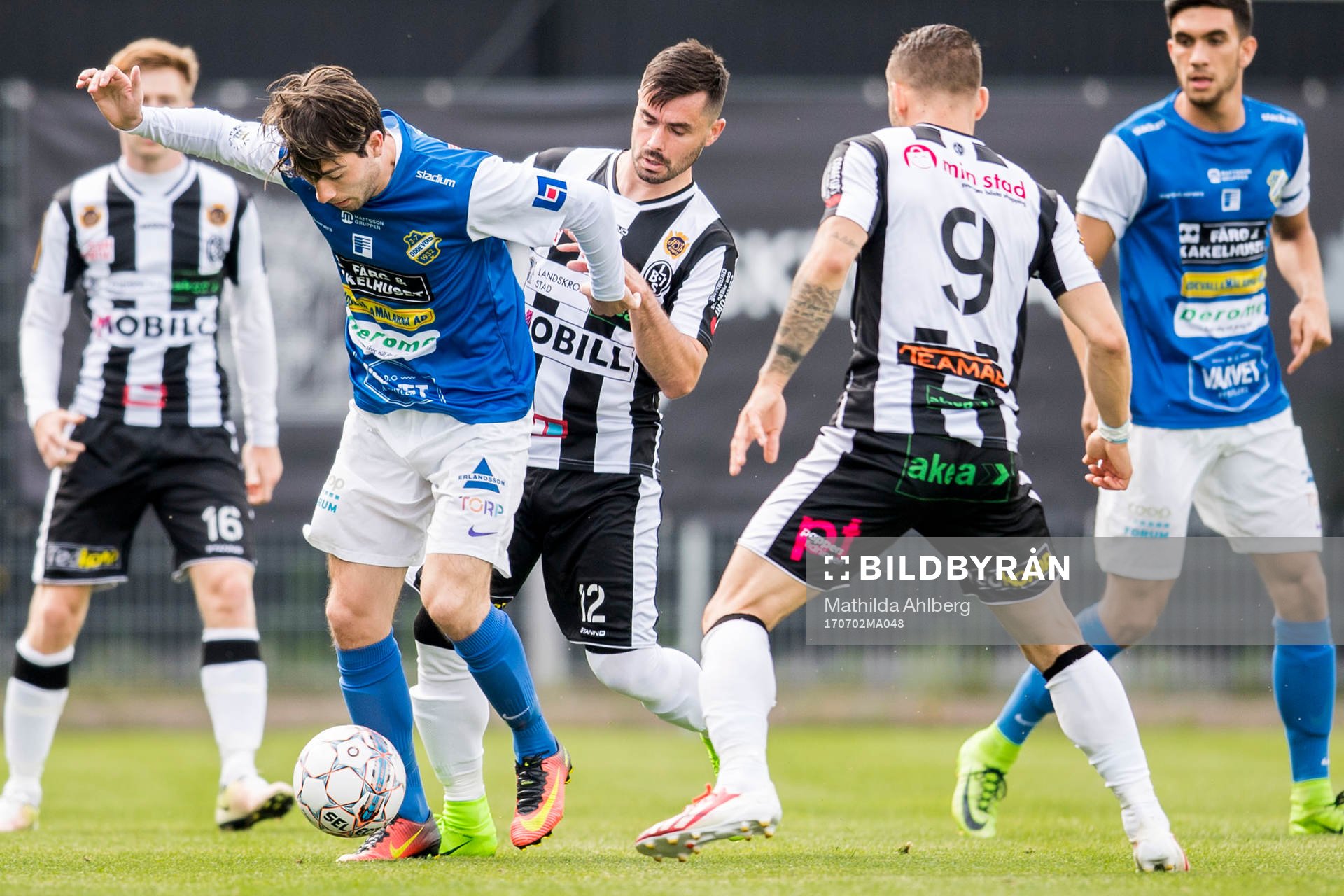 Landskronas Igor Arsenijevic  i duell