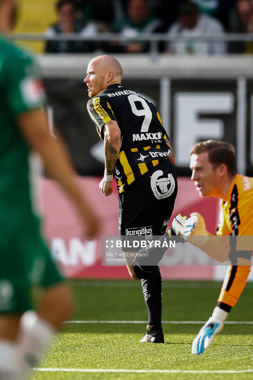 Häckens Alexander Farnerud jublar