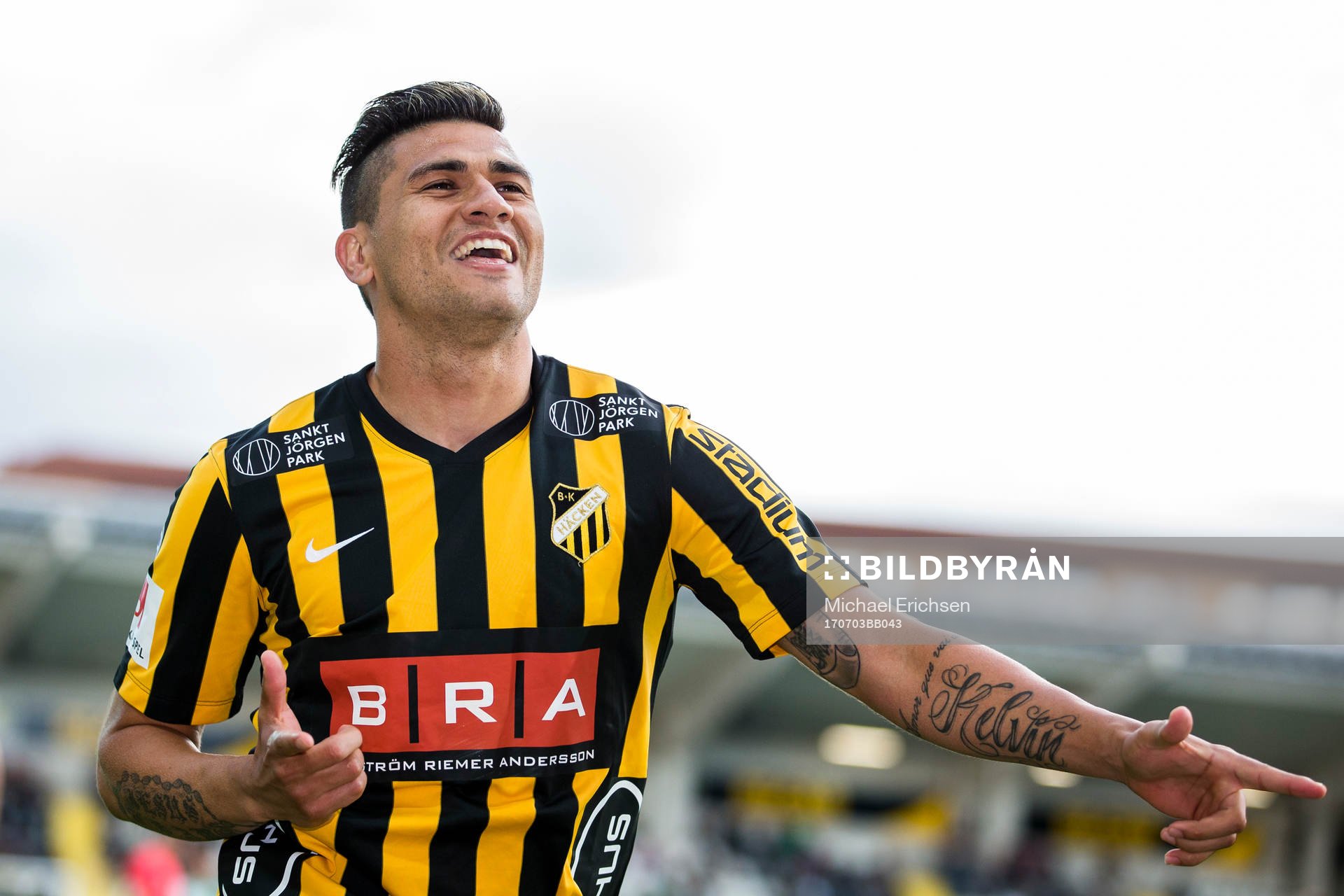 Häckens Paulinho jublar