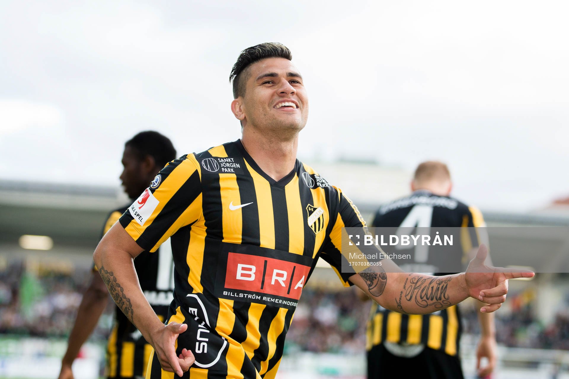 Häckens Paulinho jublar