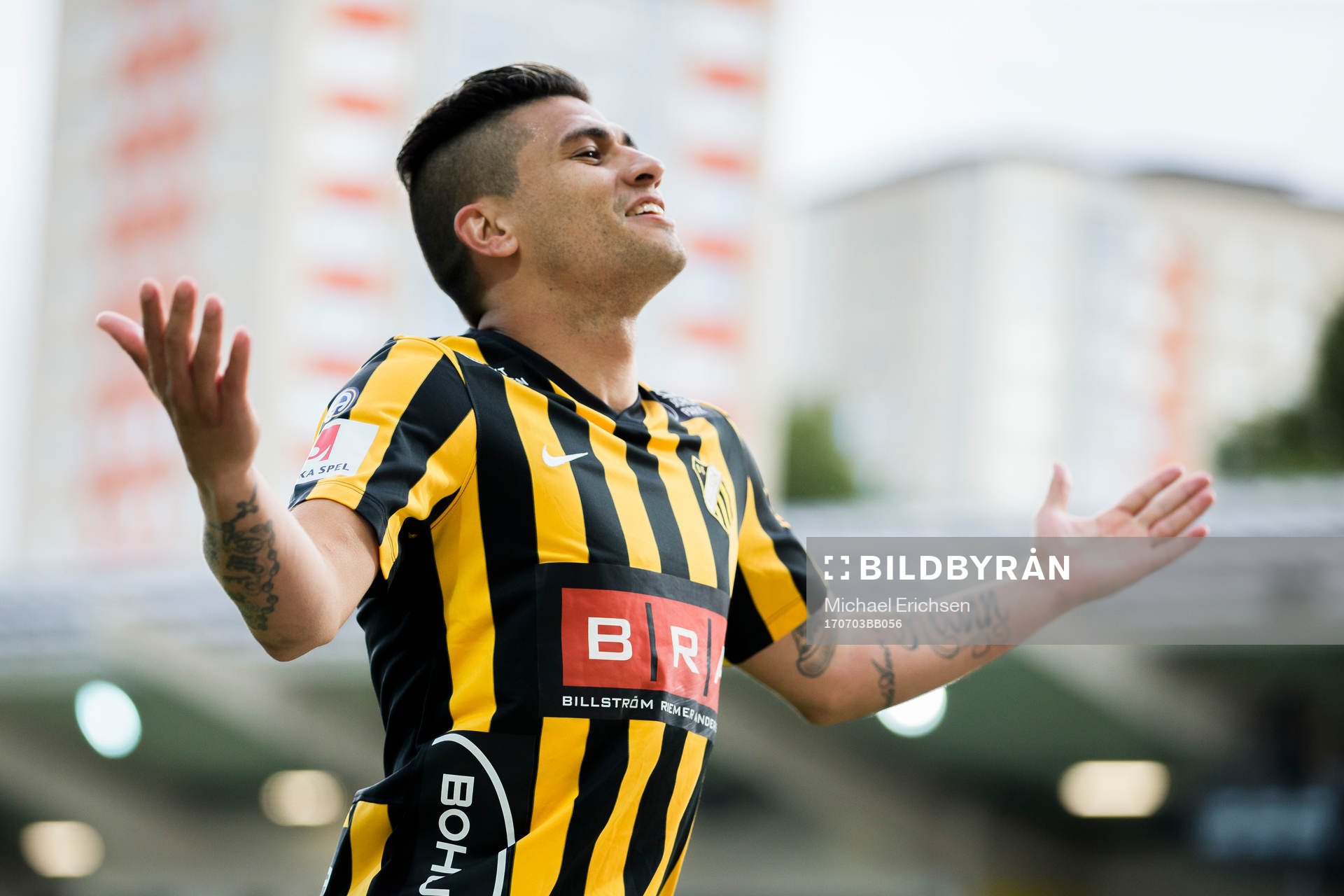 Häckens Paulinho jublar