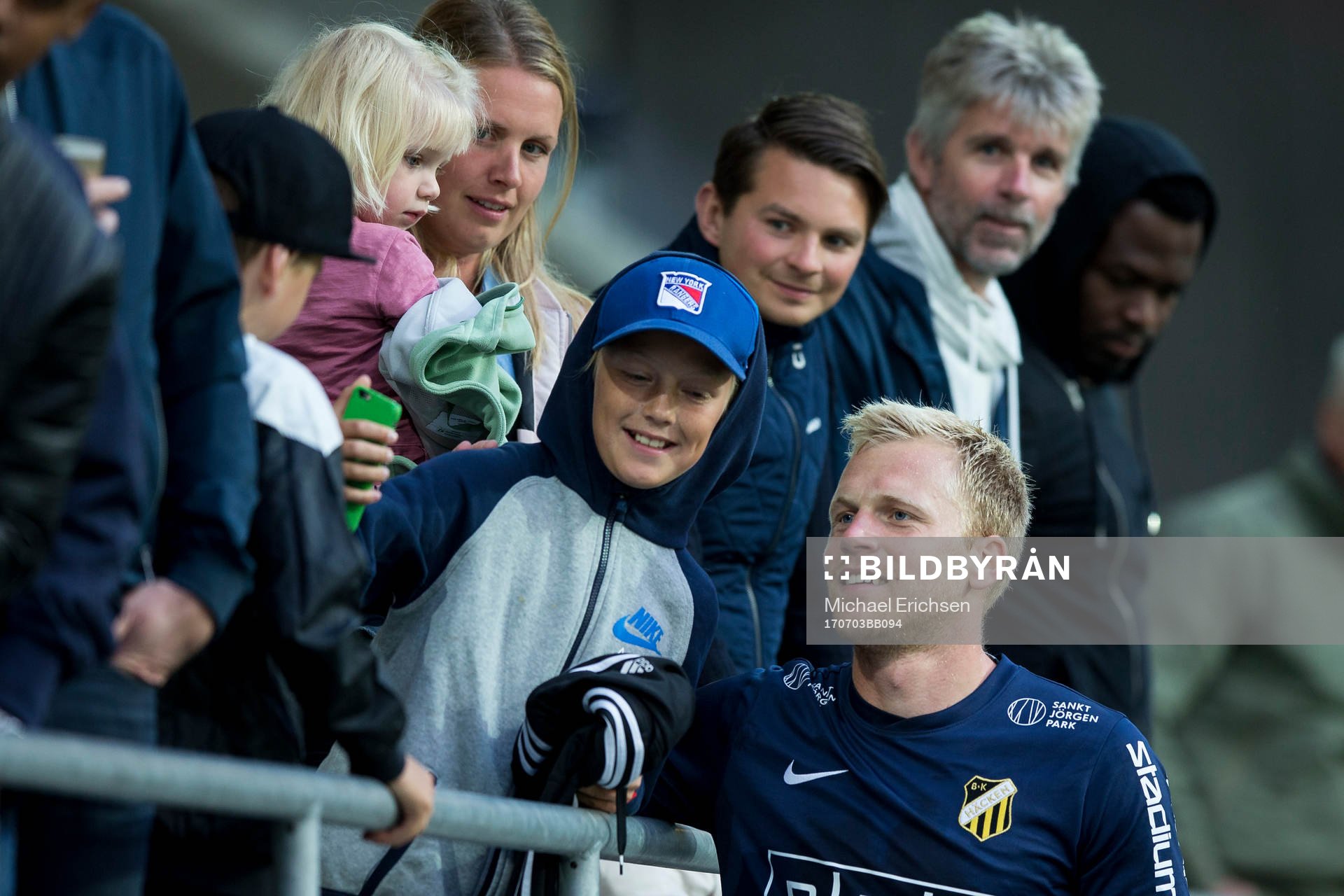 Häckens målvakt Peter Abrahamsson