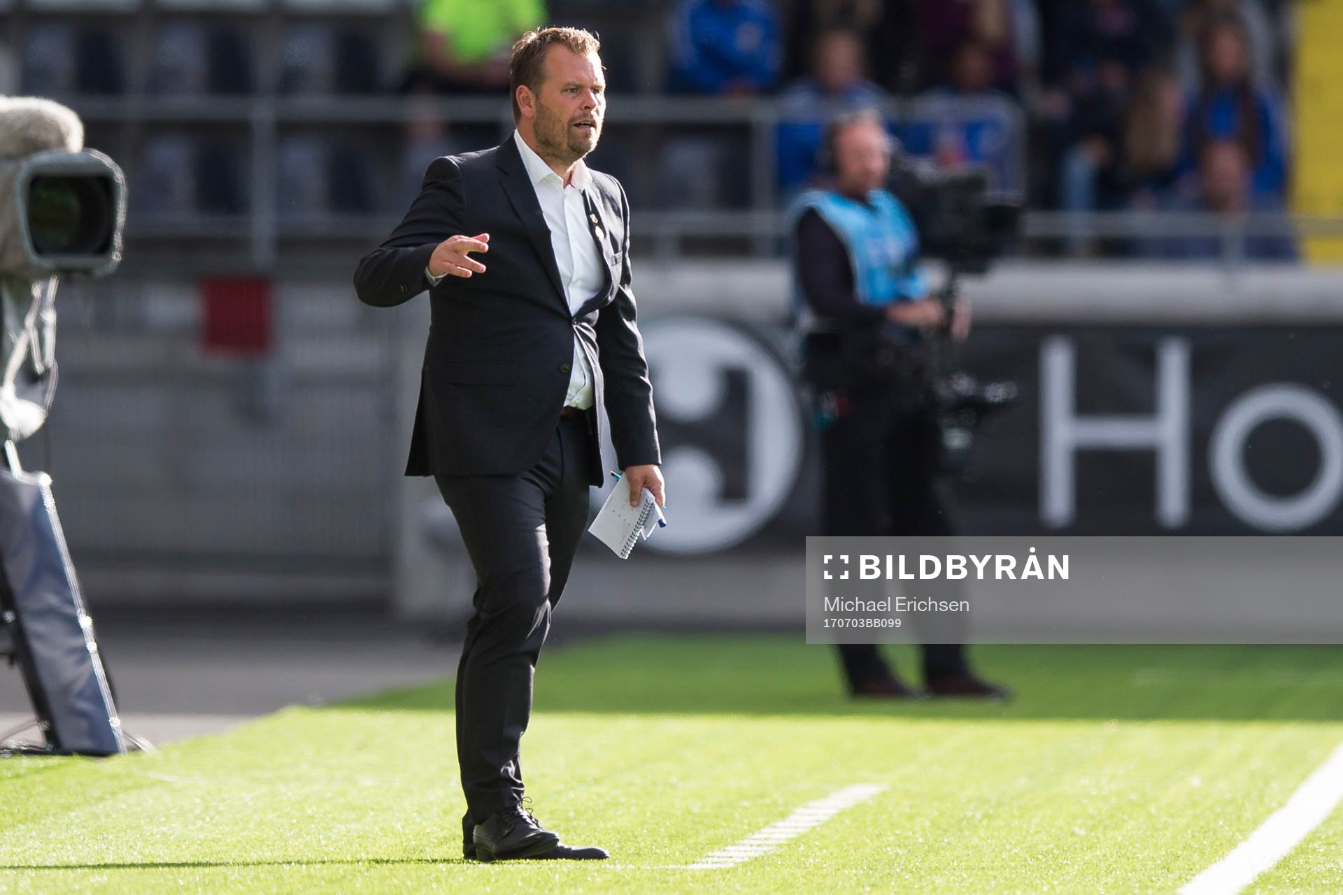 Häckens tränare Mikael Stahre