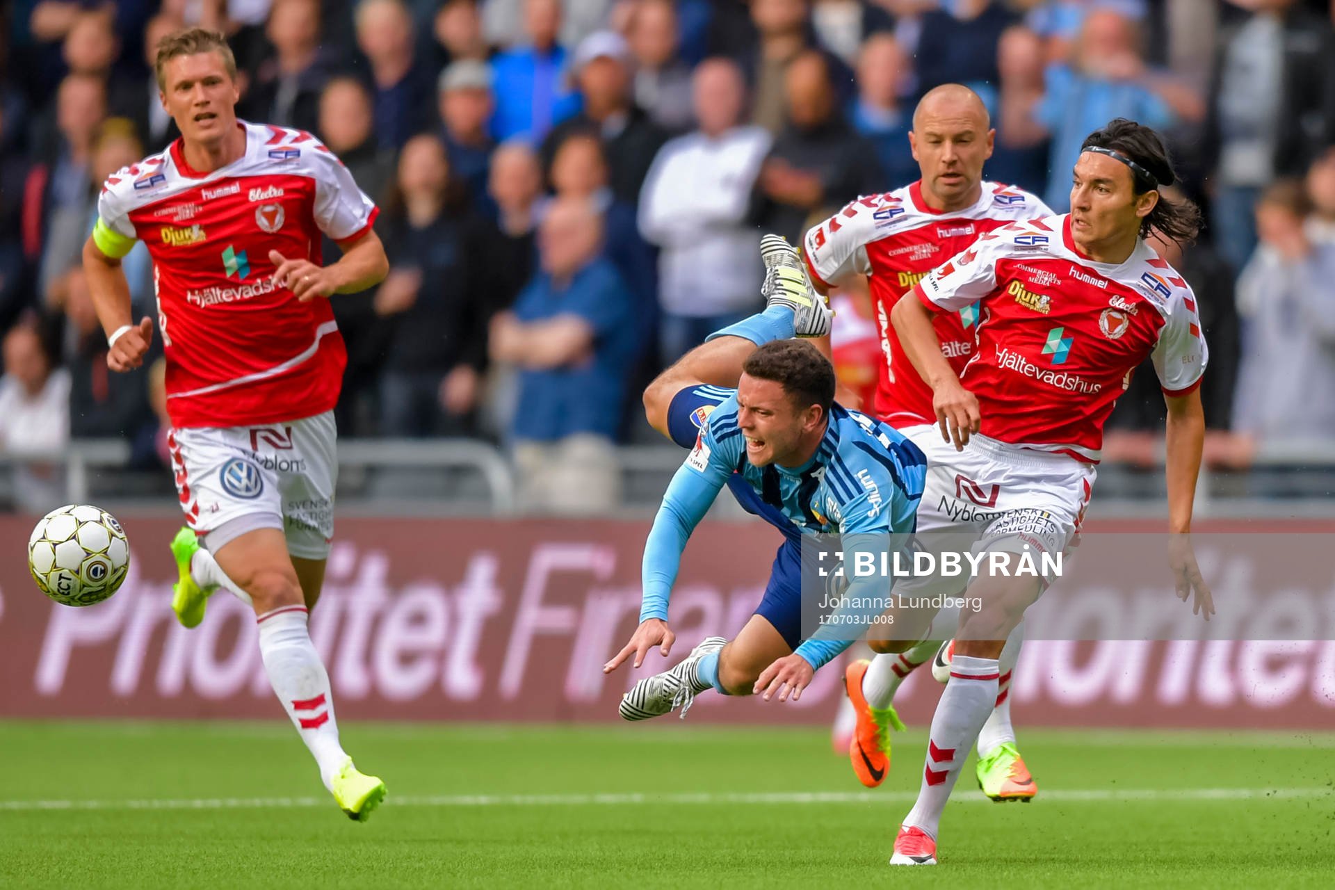 Djurgårdens Kerim Mrabti och Kalmars Emin Nouri