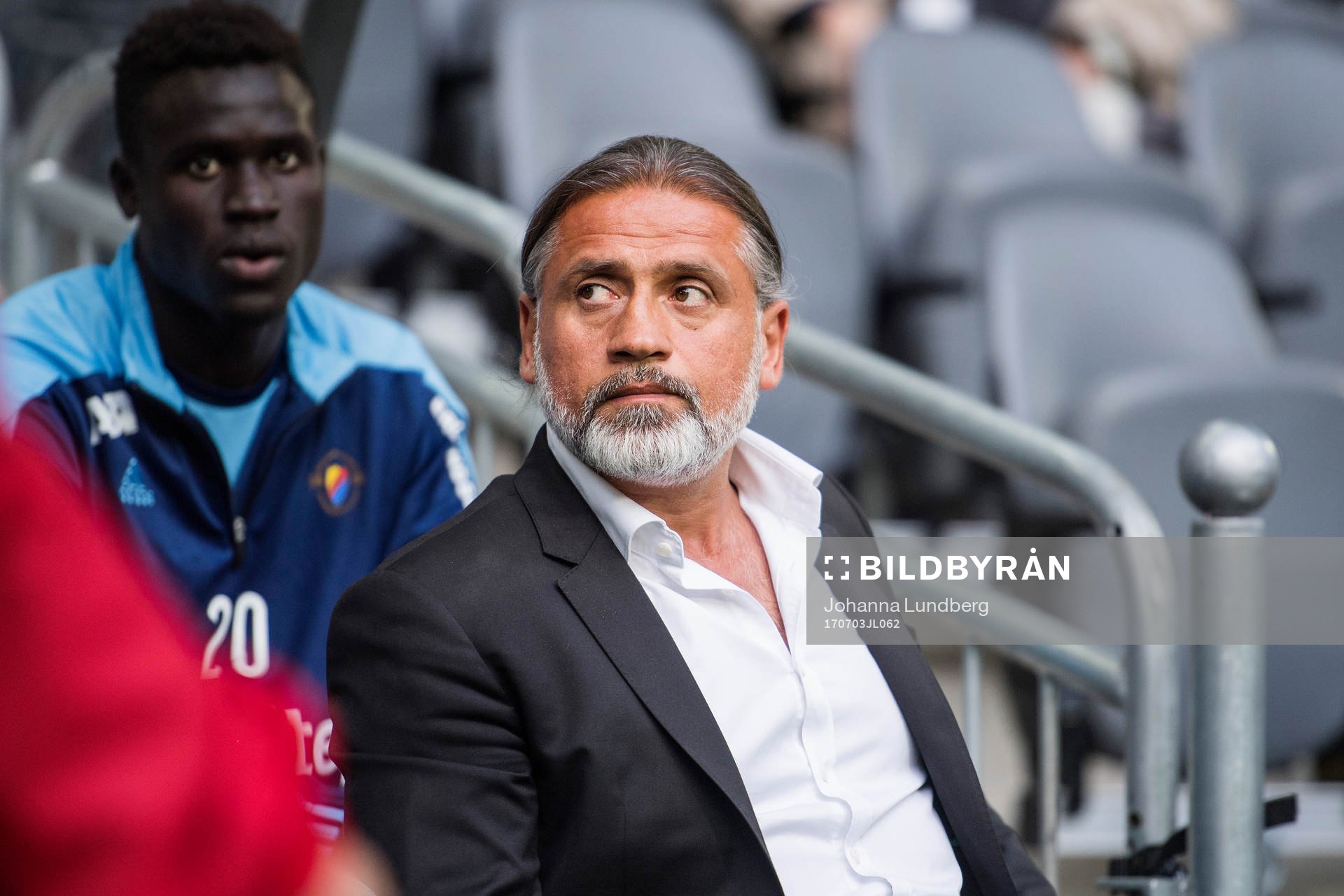 Djurgårdens tränare Özcan Melkemichel