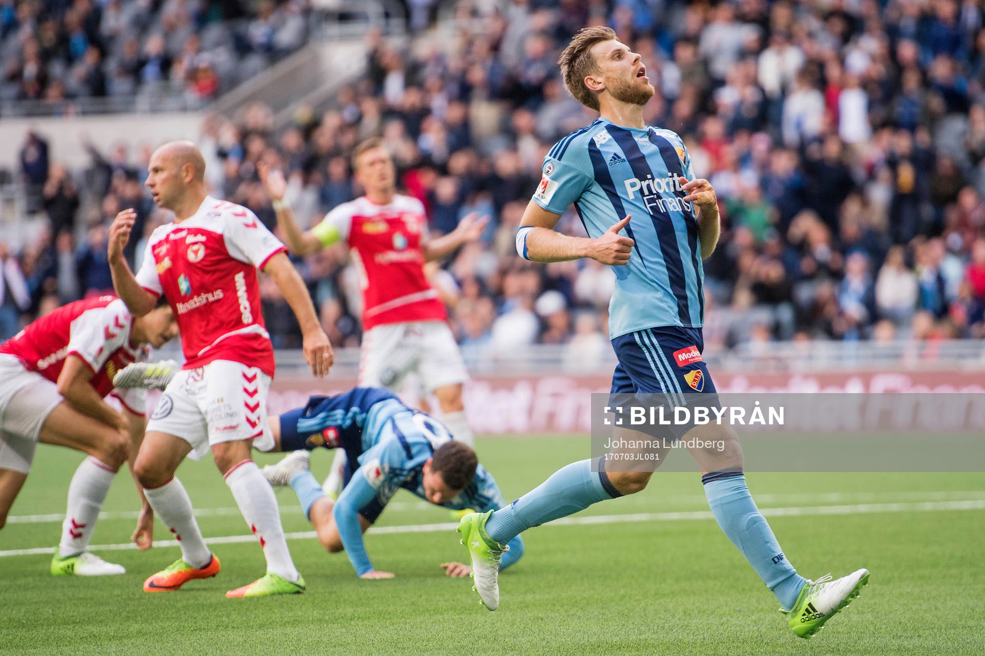Djurgårdens Niklas Gunnarsson deppar