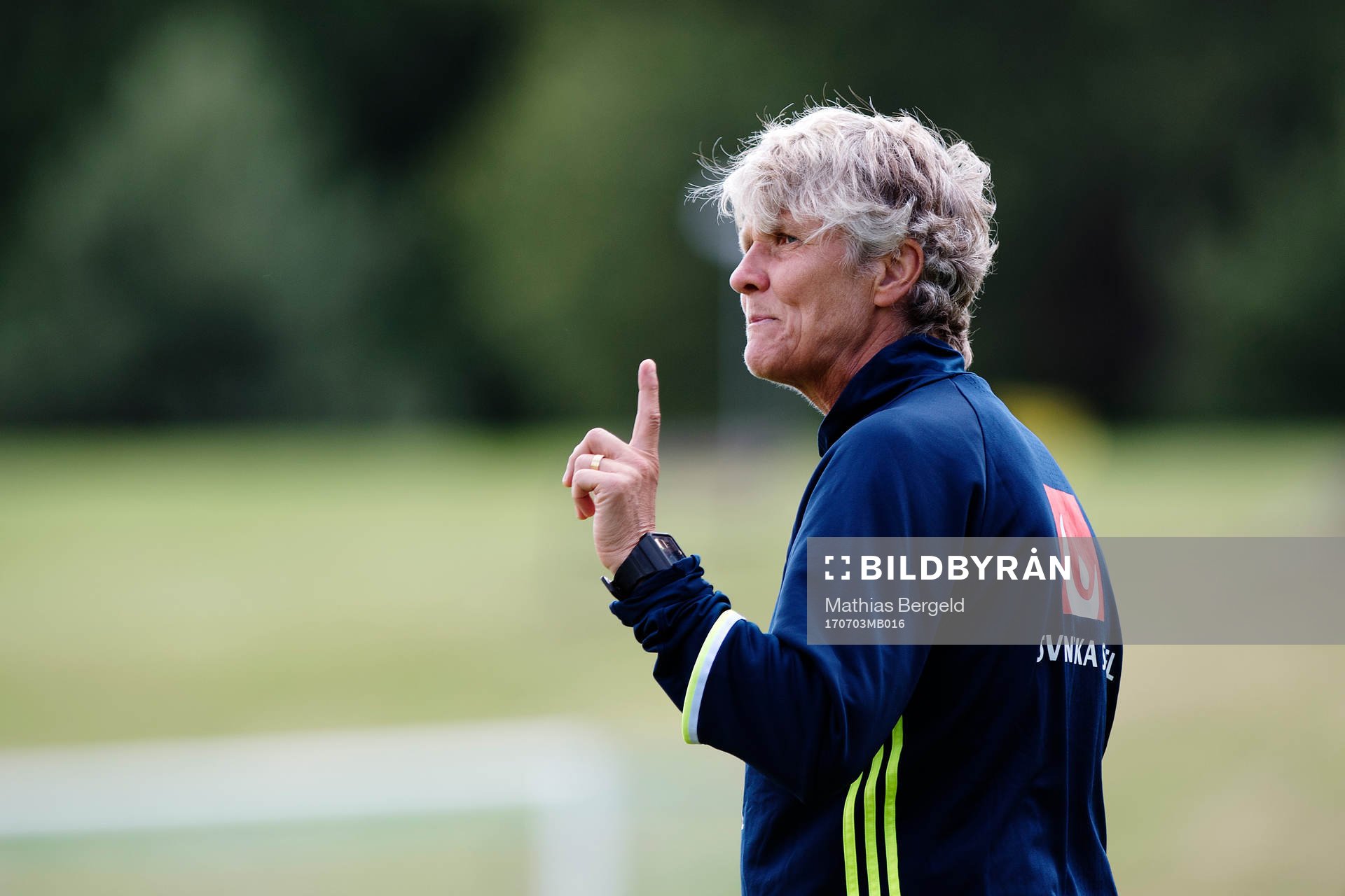 Förbundskapten Pia Sundhage