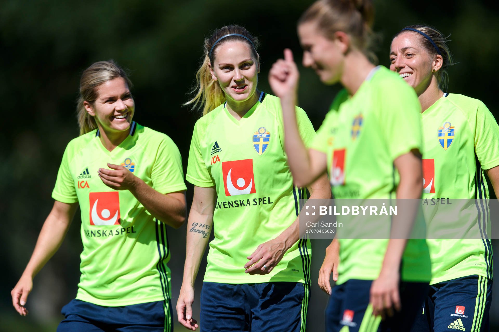 Hanna Folkesson, Lisa Dahlkvist och Linda Sembrant