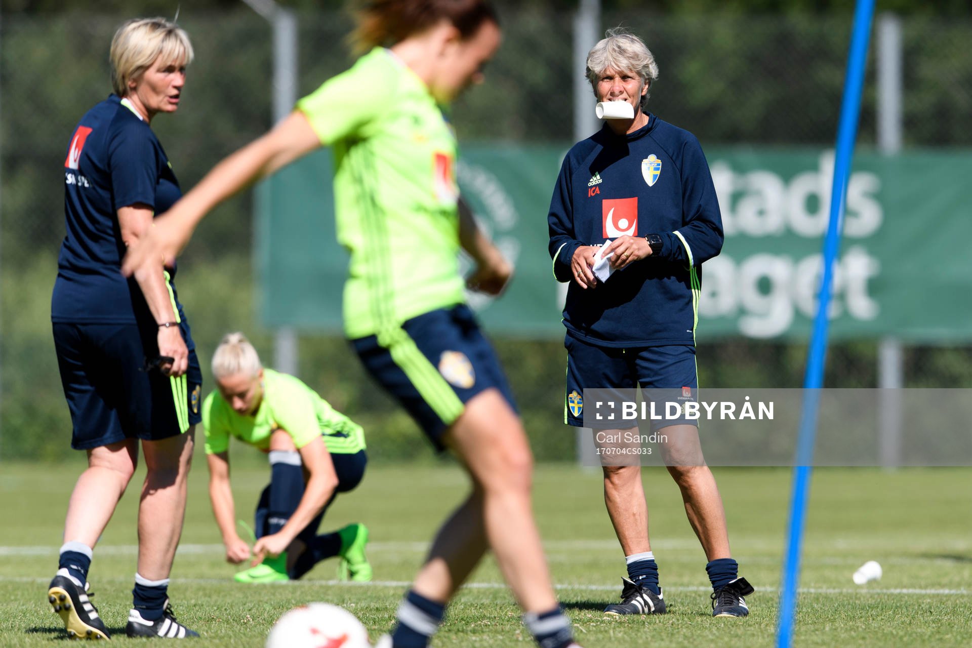 Förbundskapten Pia Sundhage