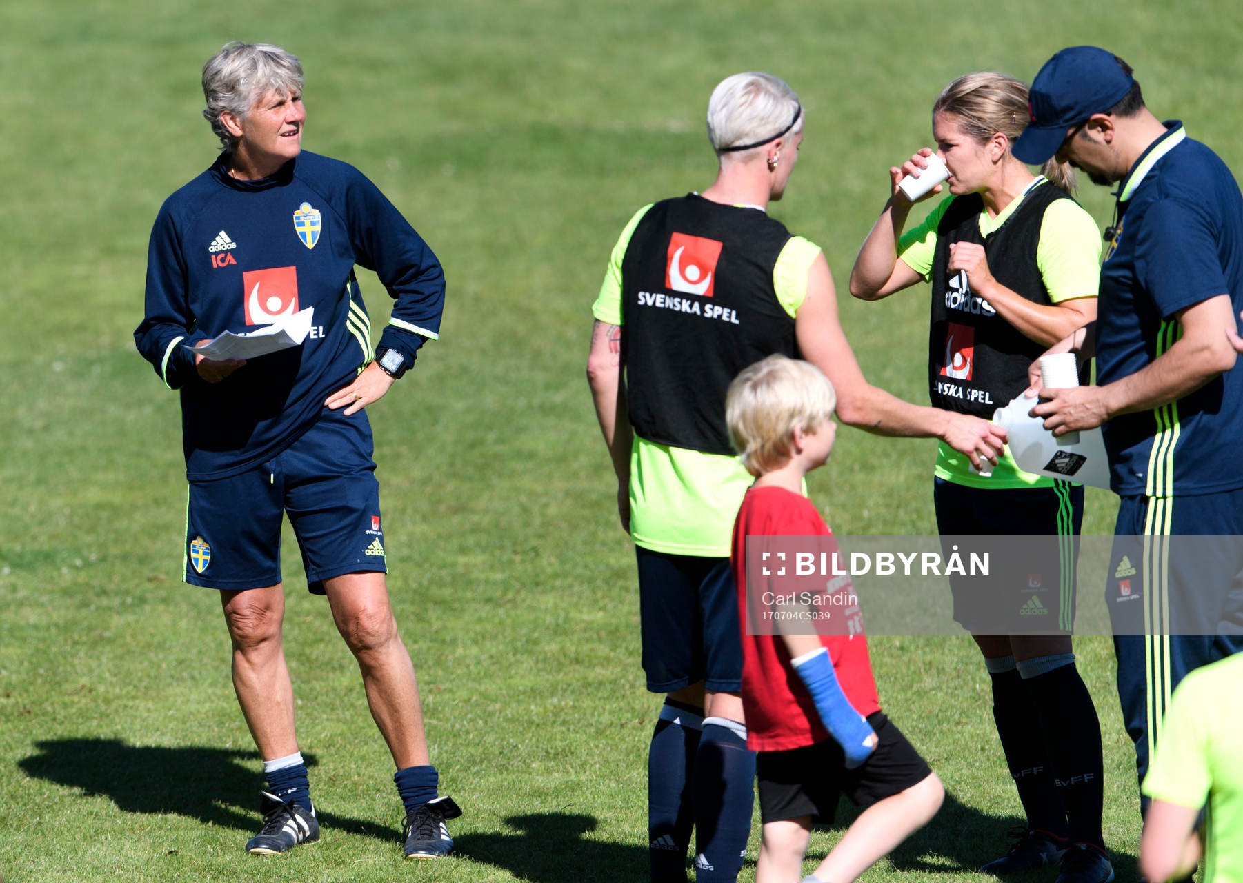 Förbundskapten Pia Sundhage