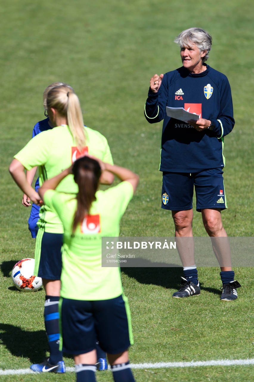 Förbundskapten Pia Sundhage