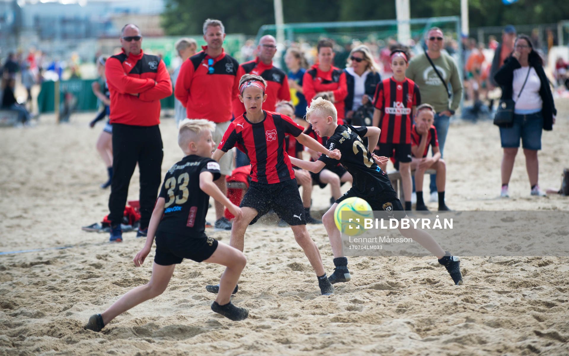 i matchen mellan Eslöv och Bellevue, pojkar födda 2005