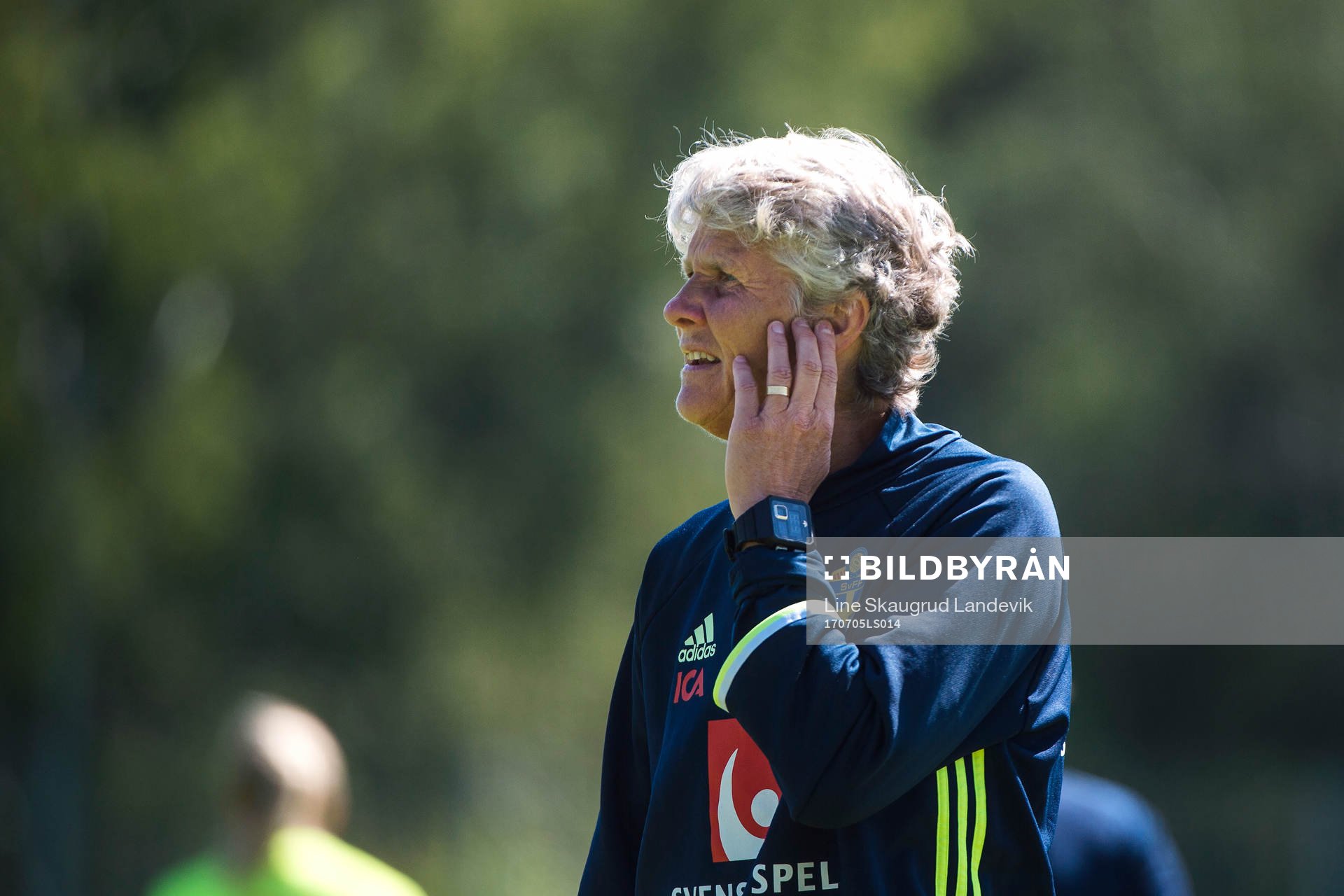 Förbundskapten Pia Sundhage