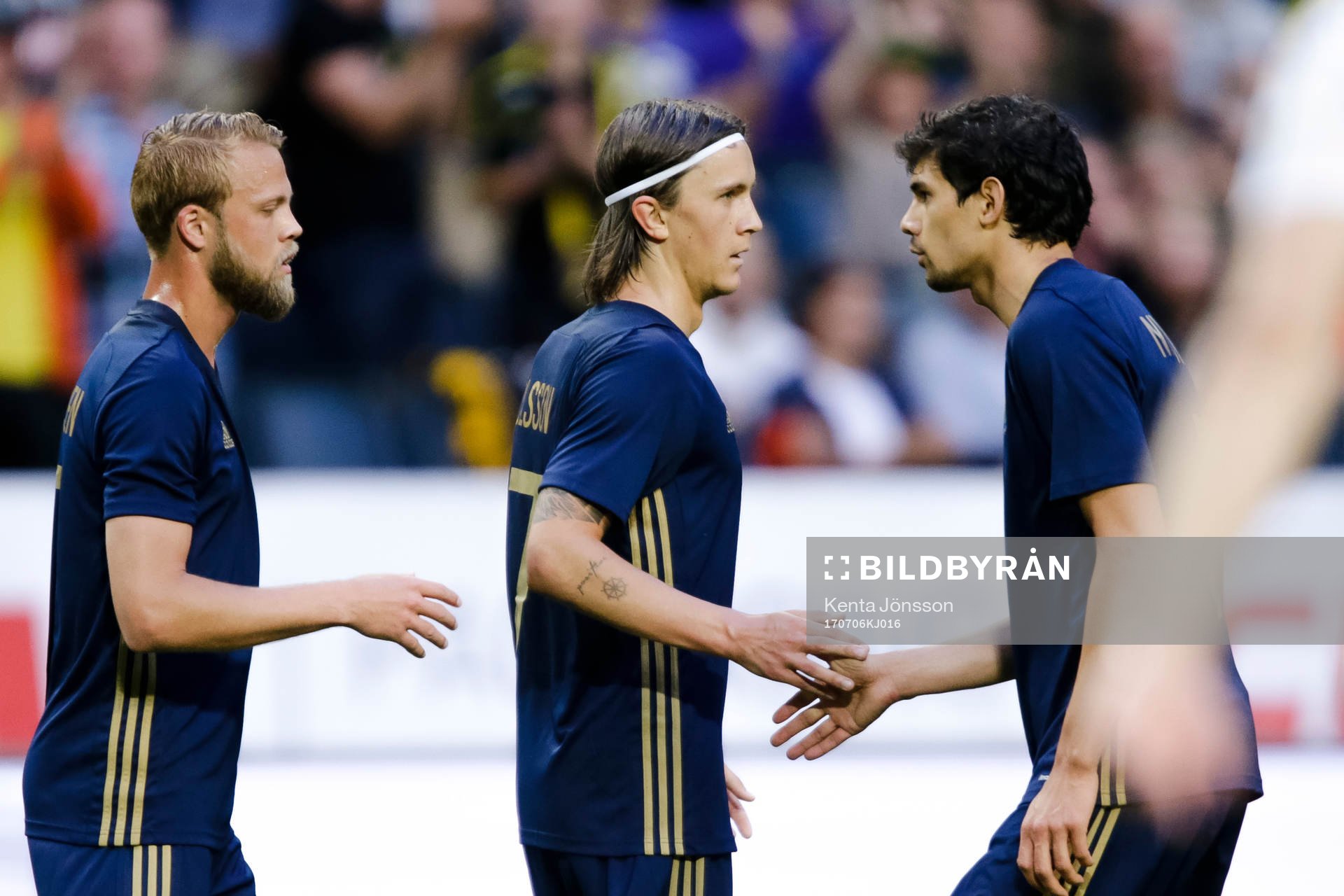 s Kristoffer Olsson, Daniel Sundgren och Jesper Nyholm