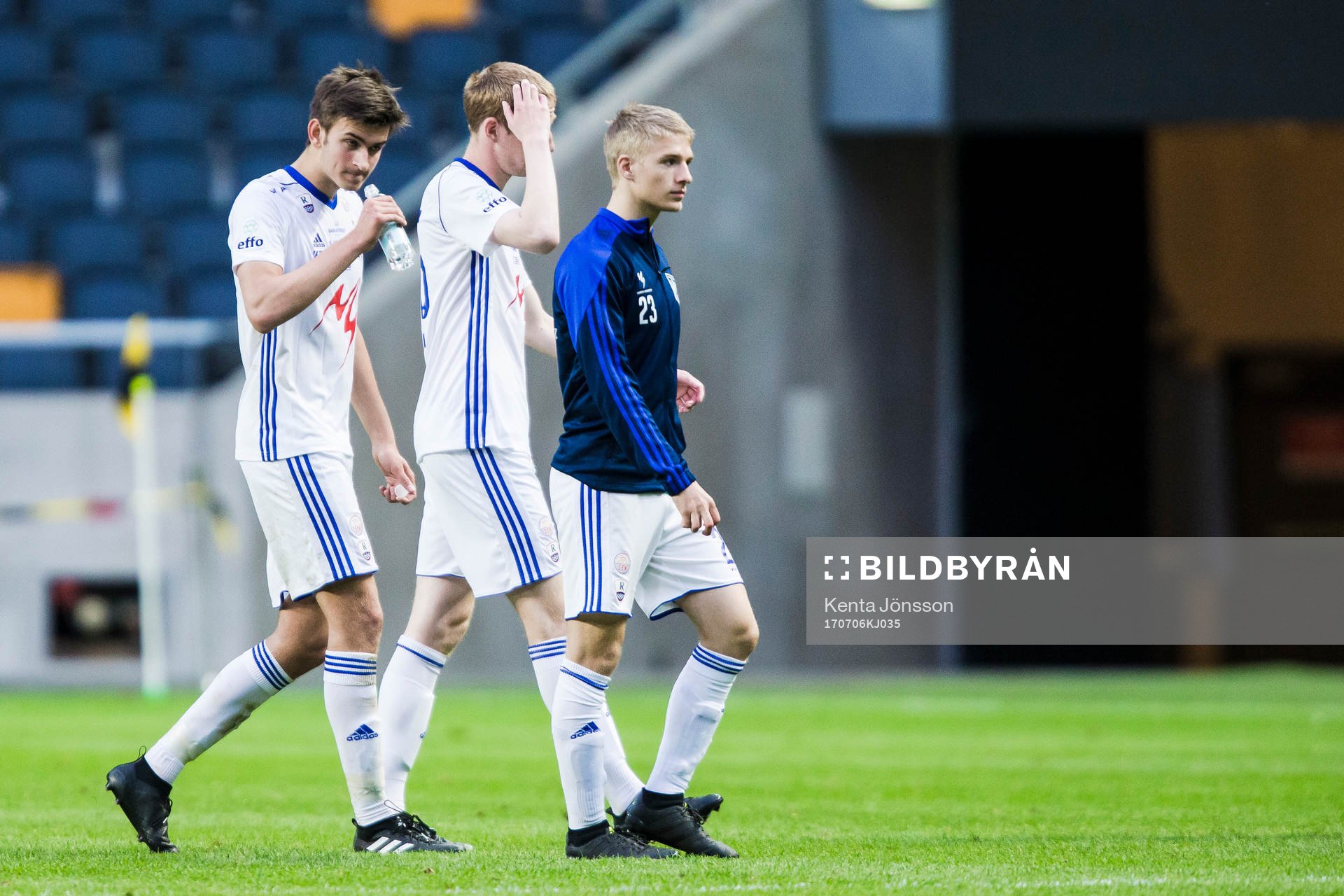 Klaksvik spelare deppar