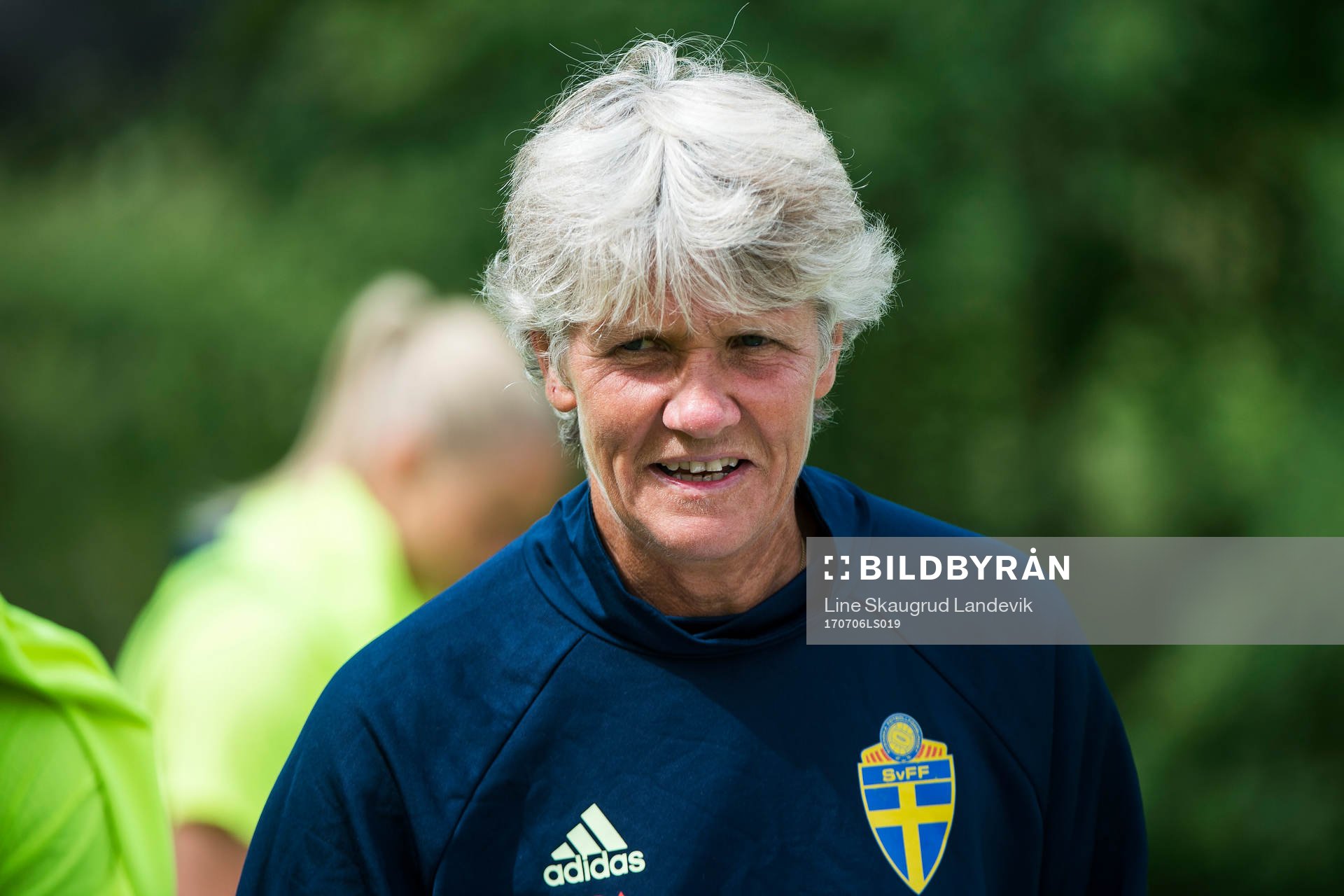 Förbundskapten Pia Sundhage