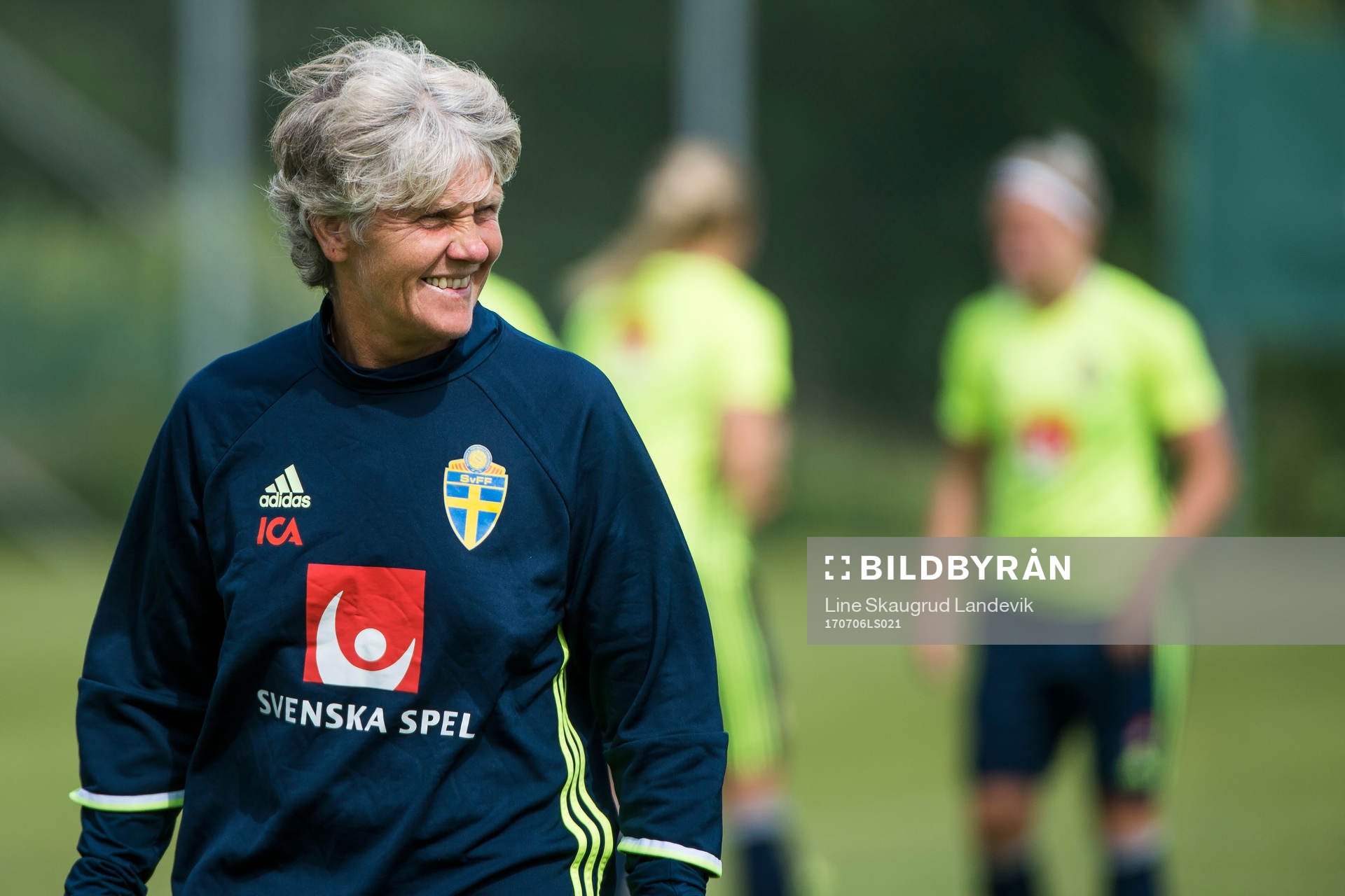 Förbundskapten Pia Sundhage