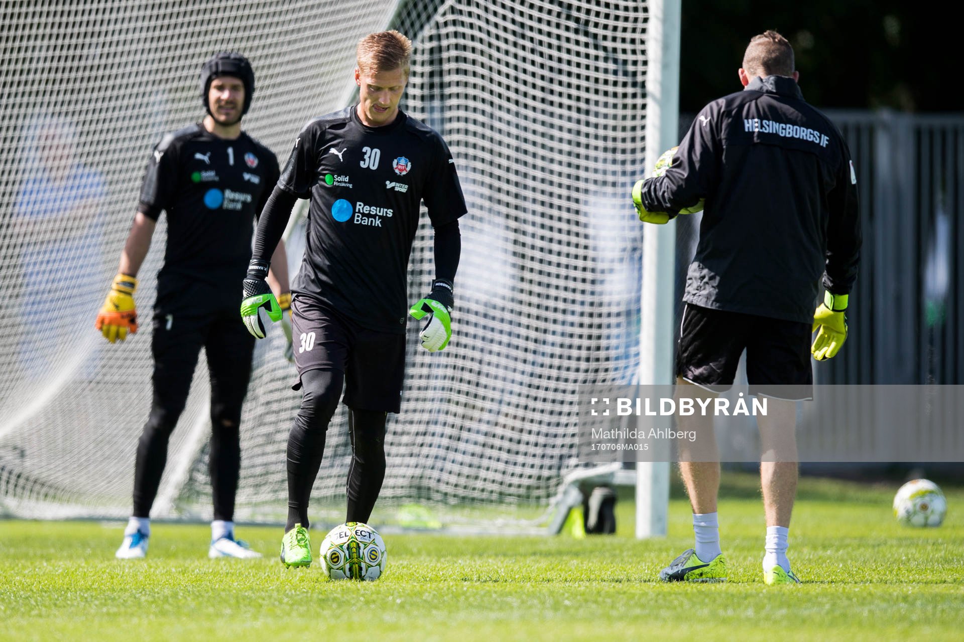 Helsingborgs målvakt Pär Hansson