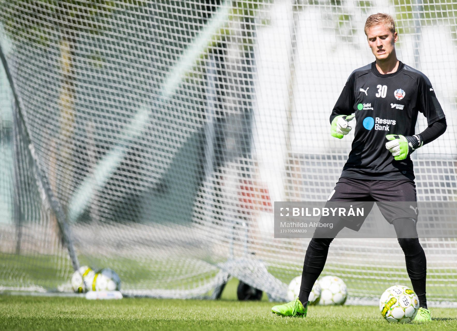 Helsingborgs målvakt Pär Hansson