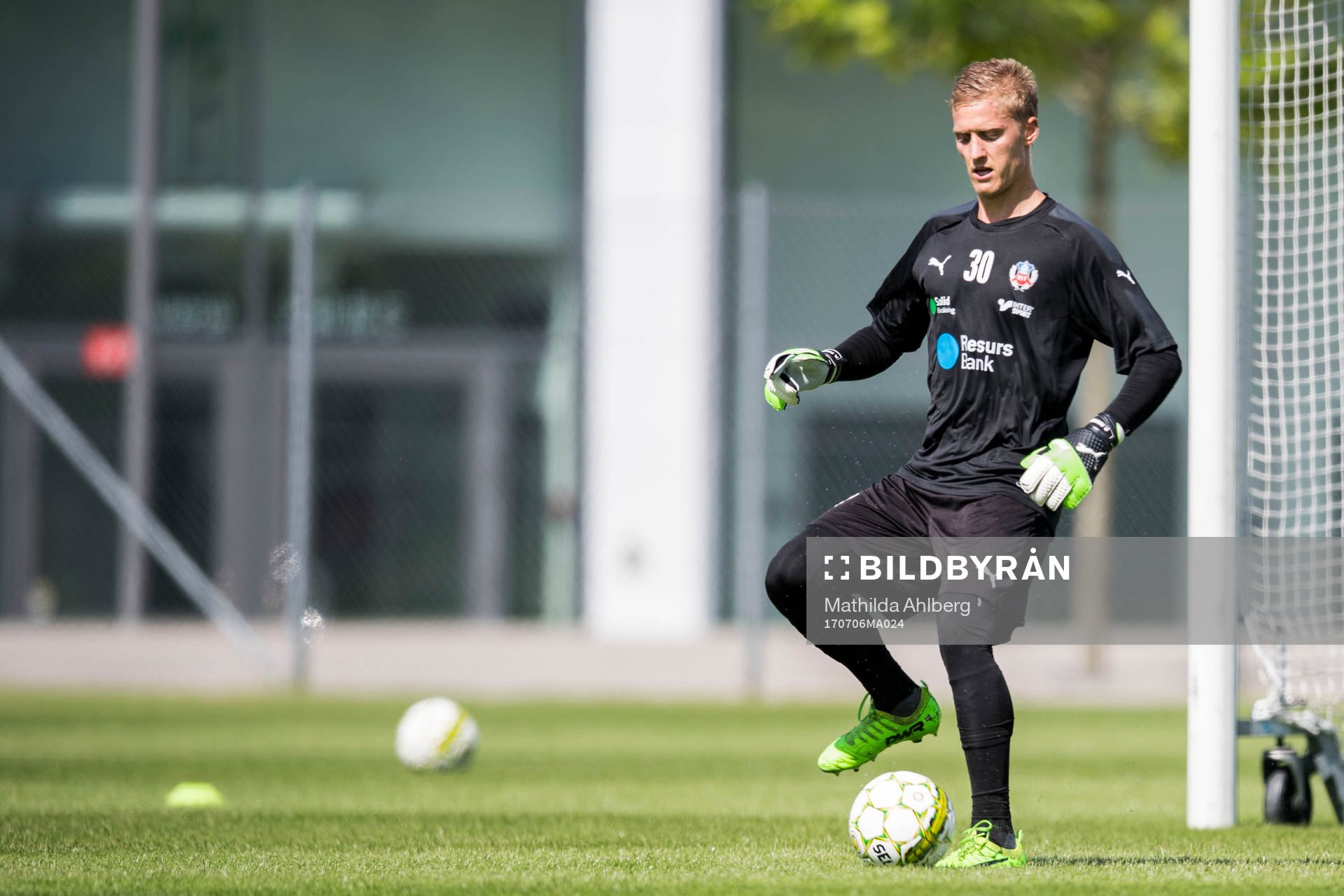 Helsingborgs målvakt Pär Hansson