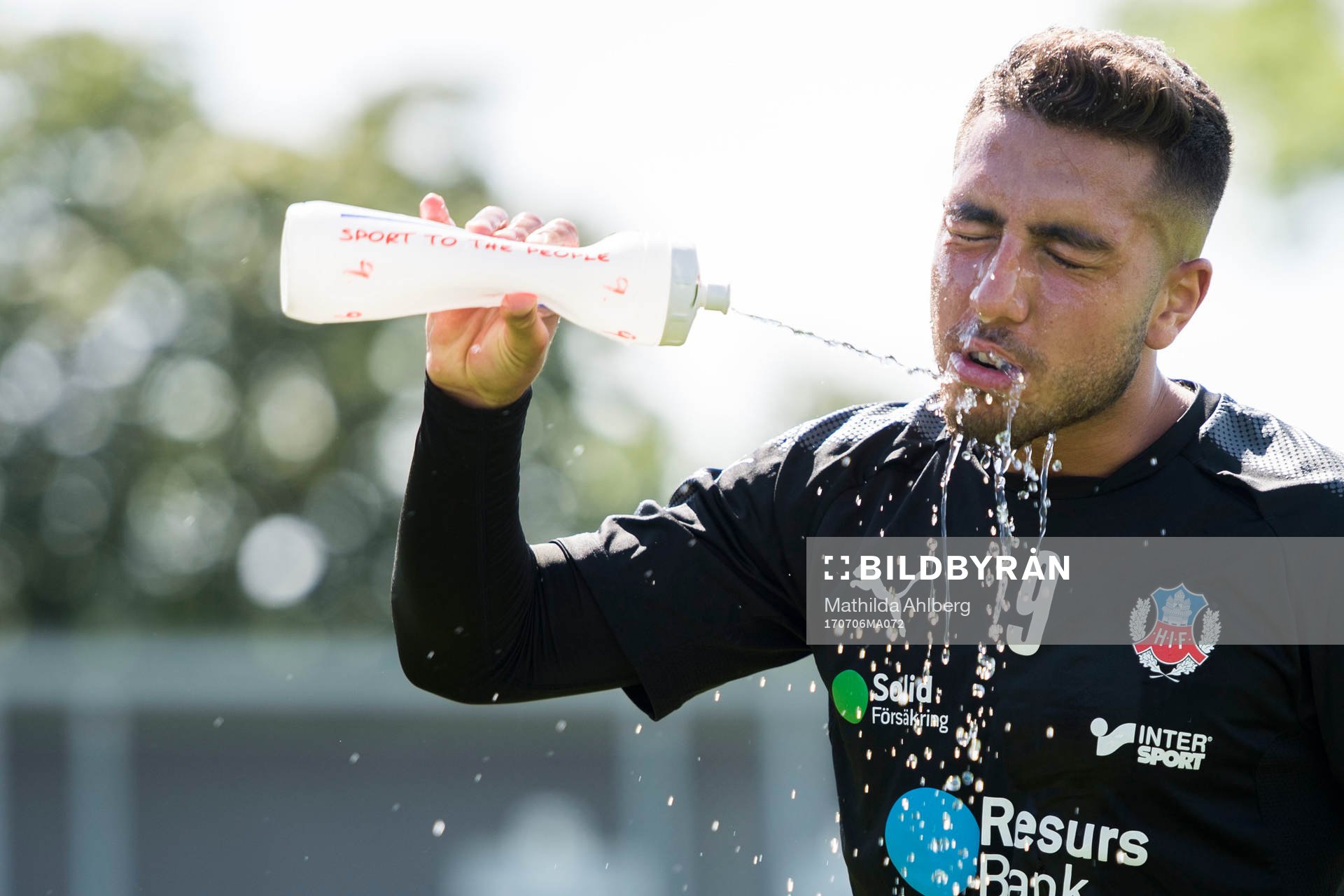 Helsingborgs Moustafa Zeidan