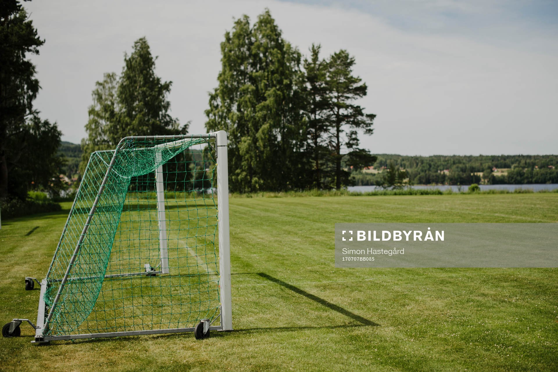 Fotbollsmål på Siljansvallen