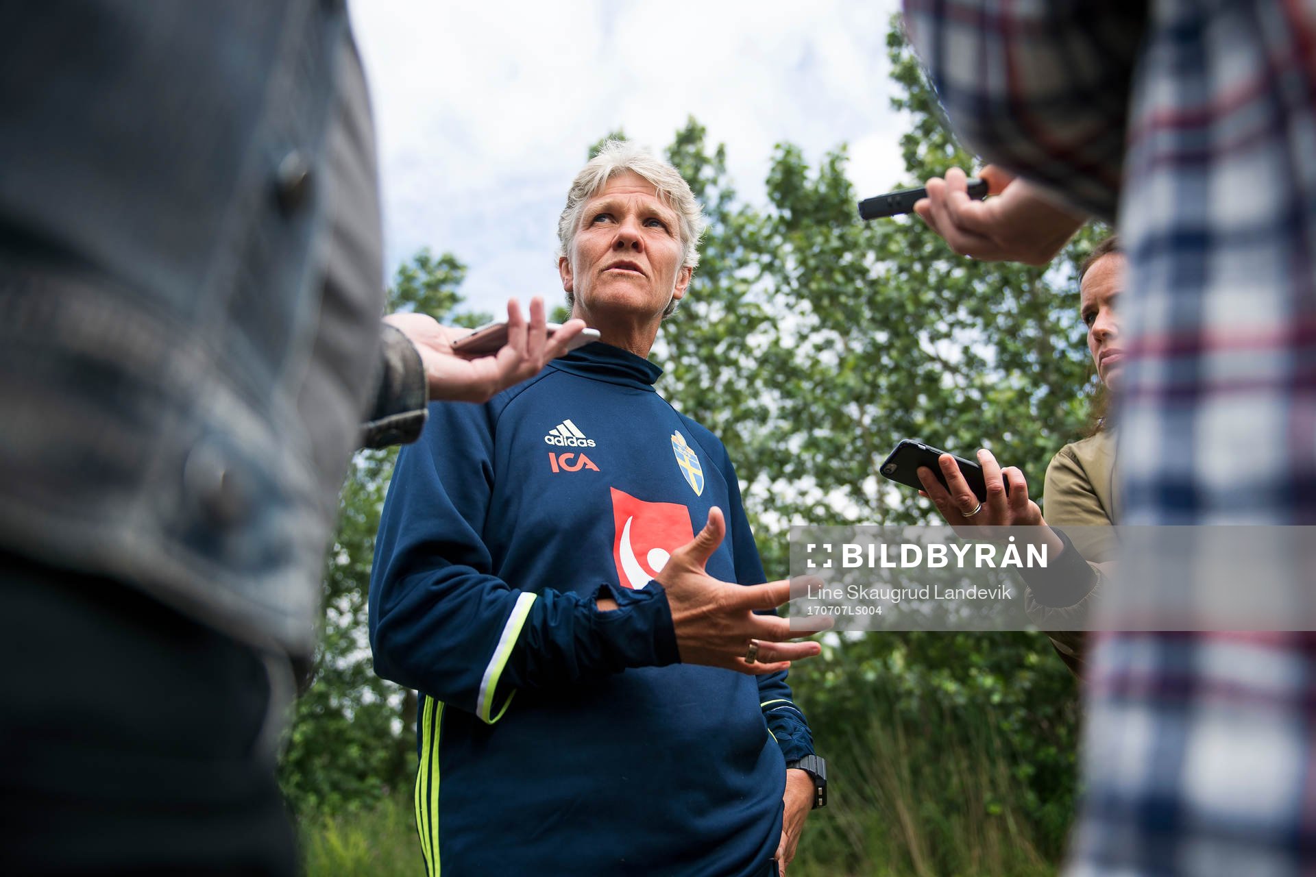 Förbundskapten Pia Sundhage