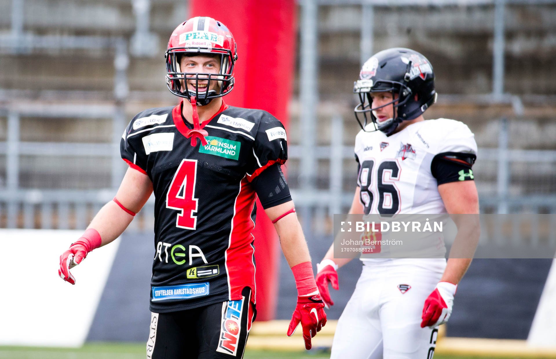 Carlstad Crusaders Marcus Johnsson jublar och Örebro Black