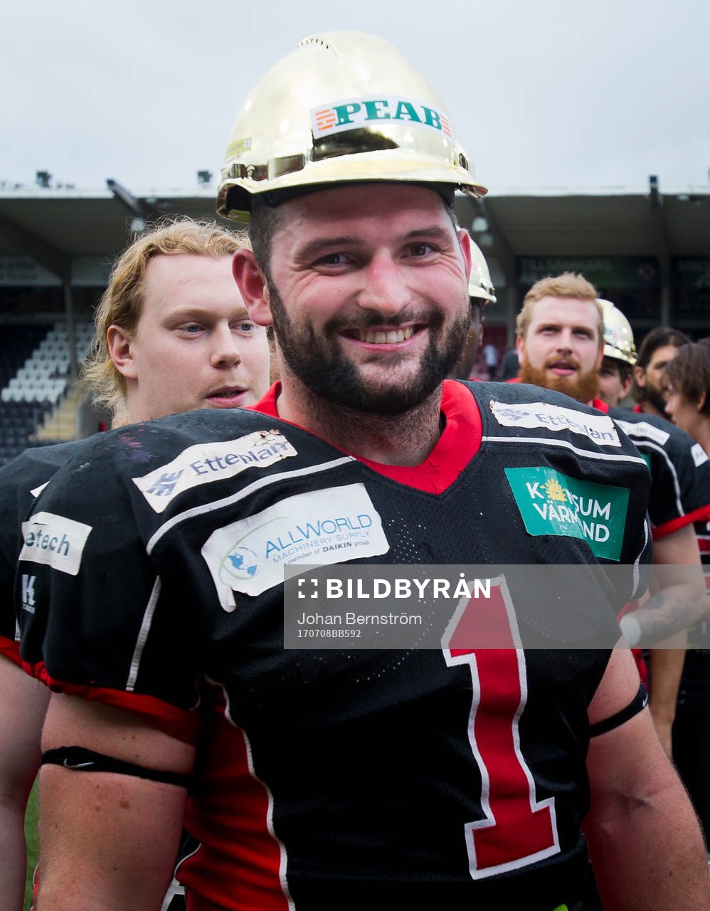 Carlstad Crusaders Christen Monclair jublar