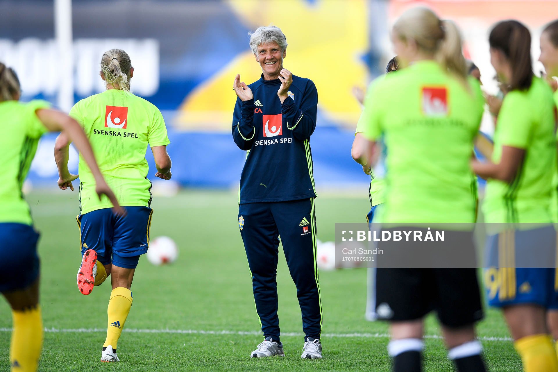 Sveriges förbundskapten Pia Sundhage