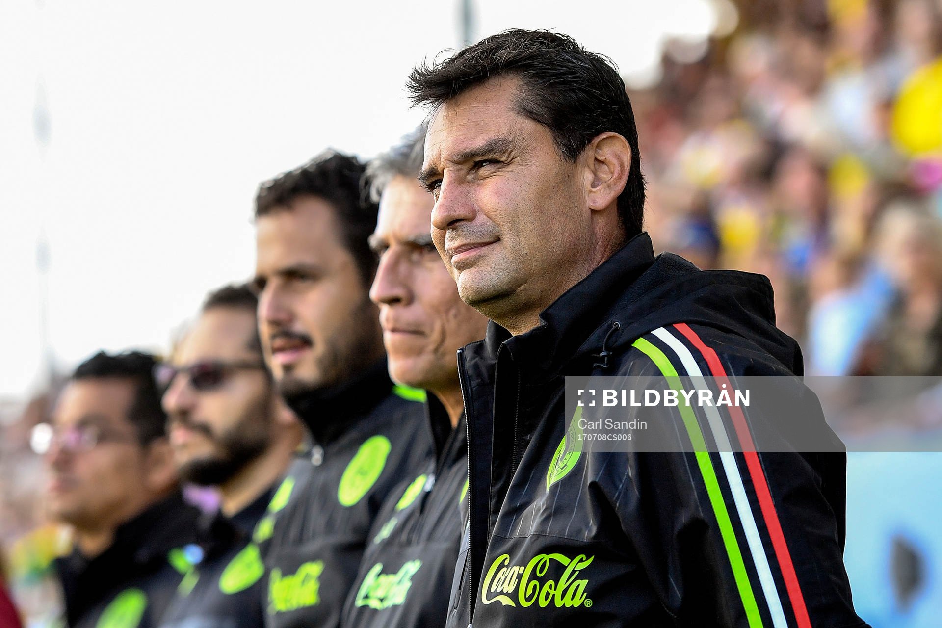 Mexikos förbundskapten Roberto Medina