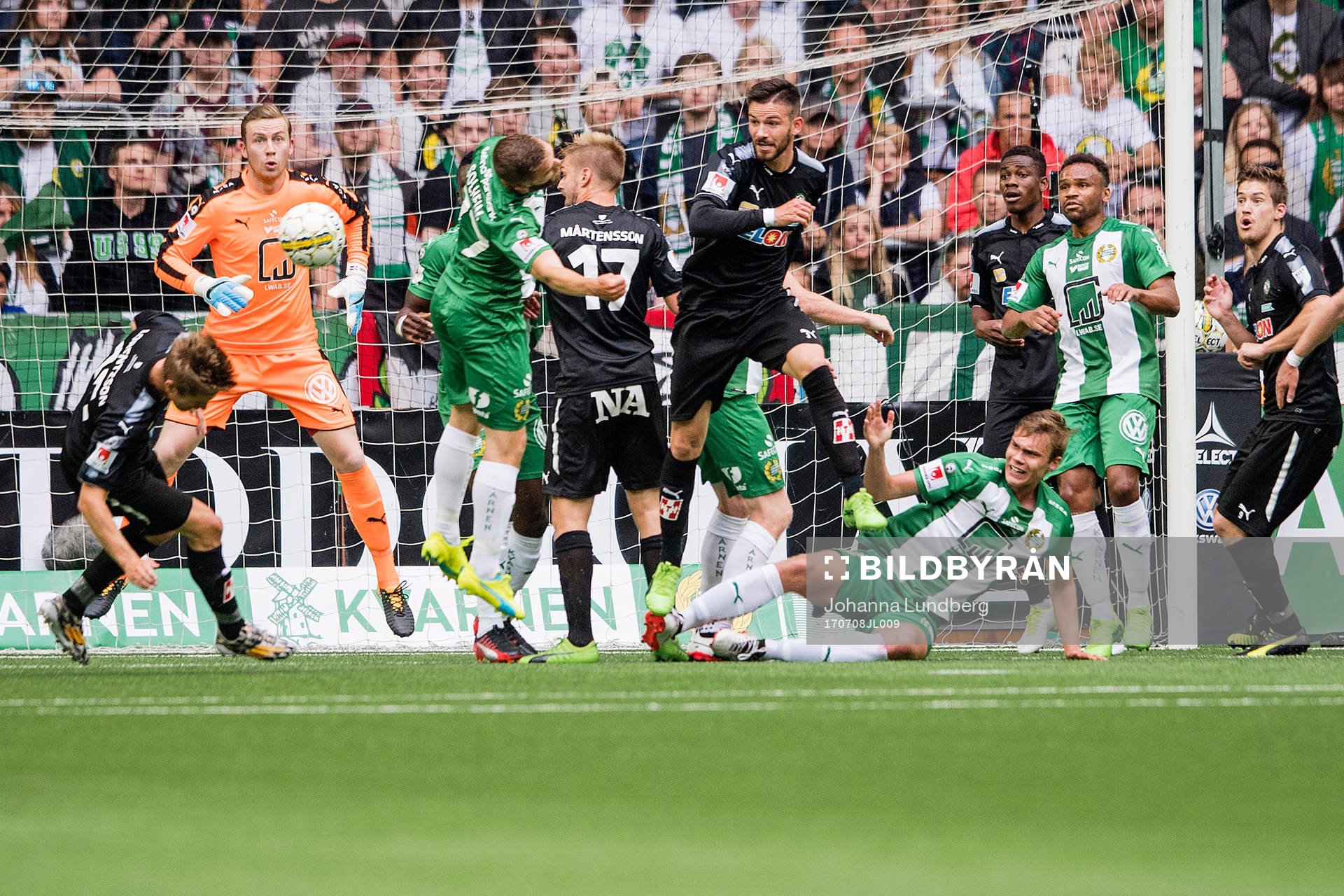 Hammarbys målvakt Ögmundur Kristinsson