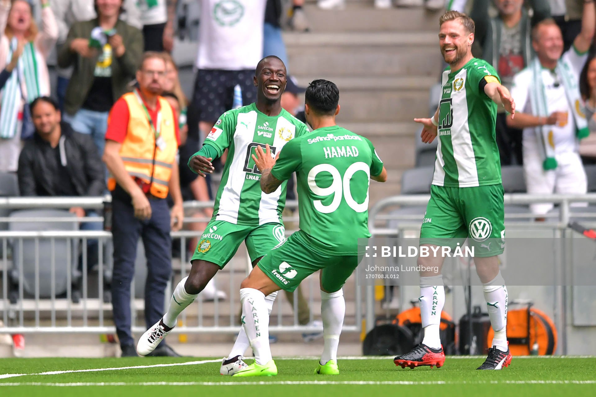 Hammarbys Pa Amat Dibba jublar