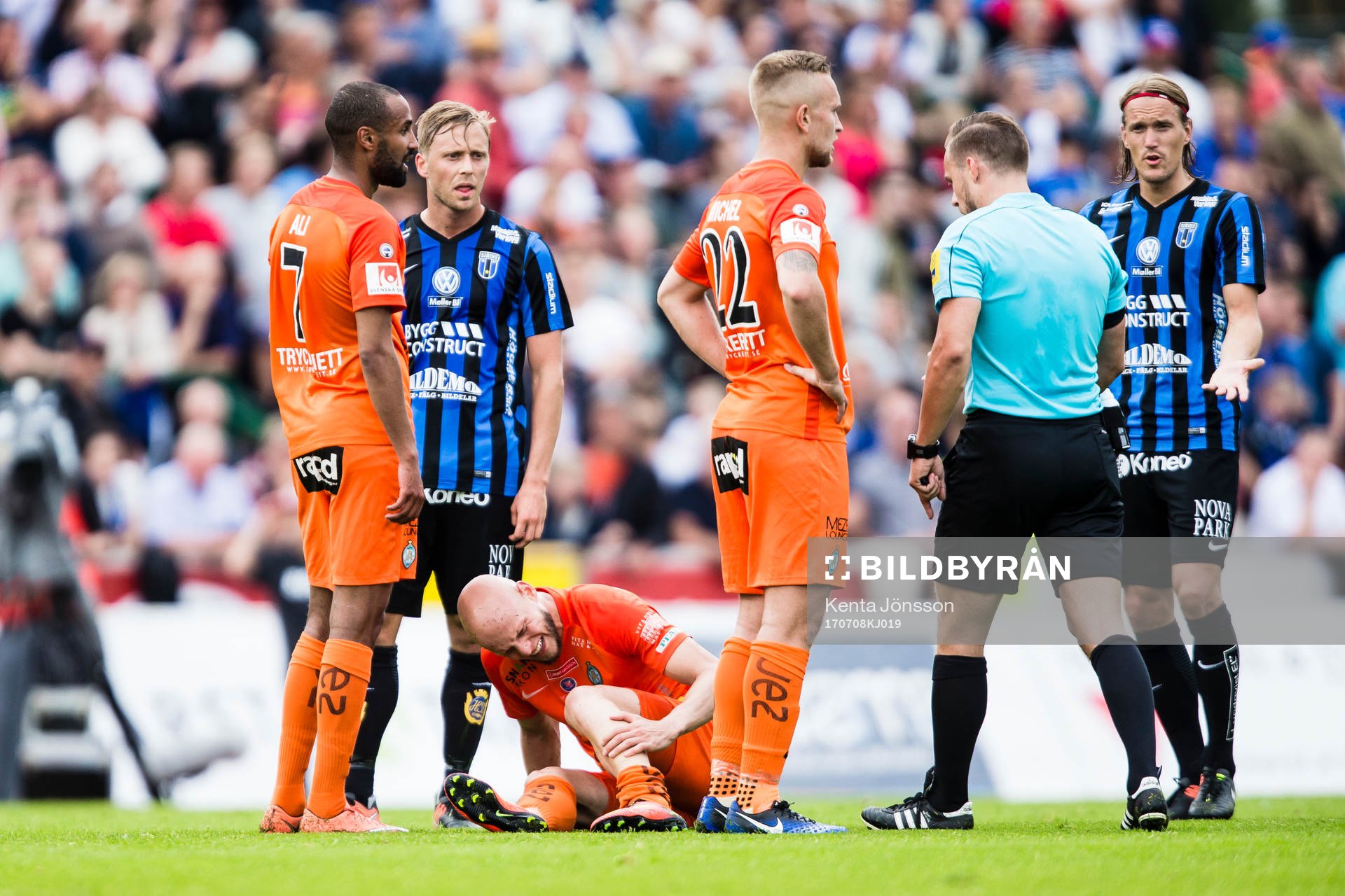 AFC Eskilstunas Zourab Tsiskaridze har skadat sig