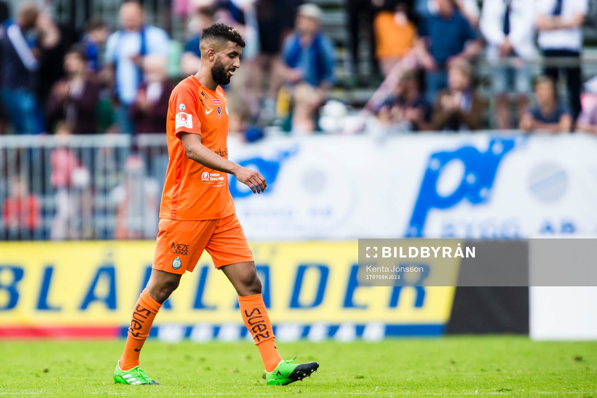 AFC Eskilstunas Omar Eddahri deppar