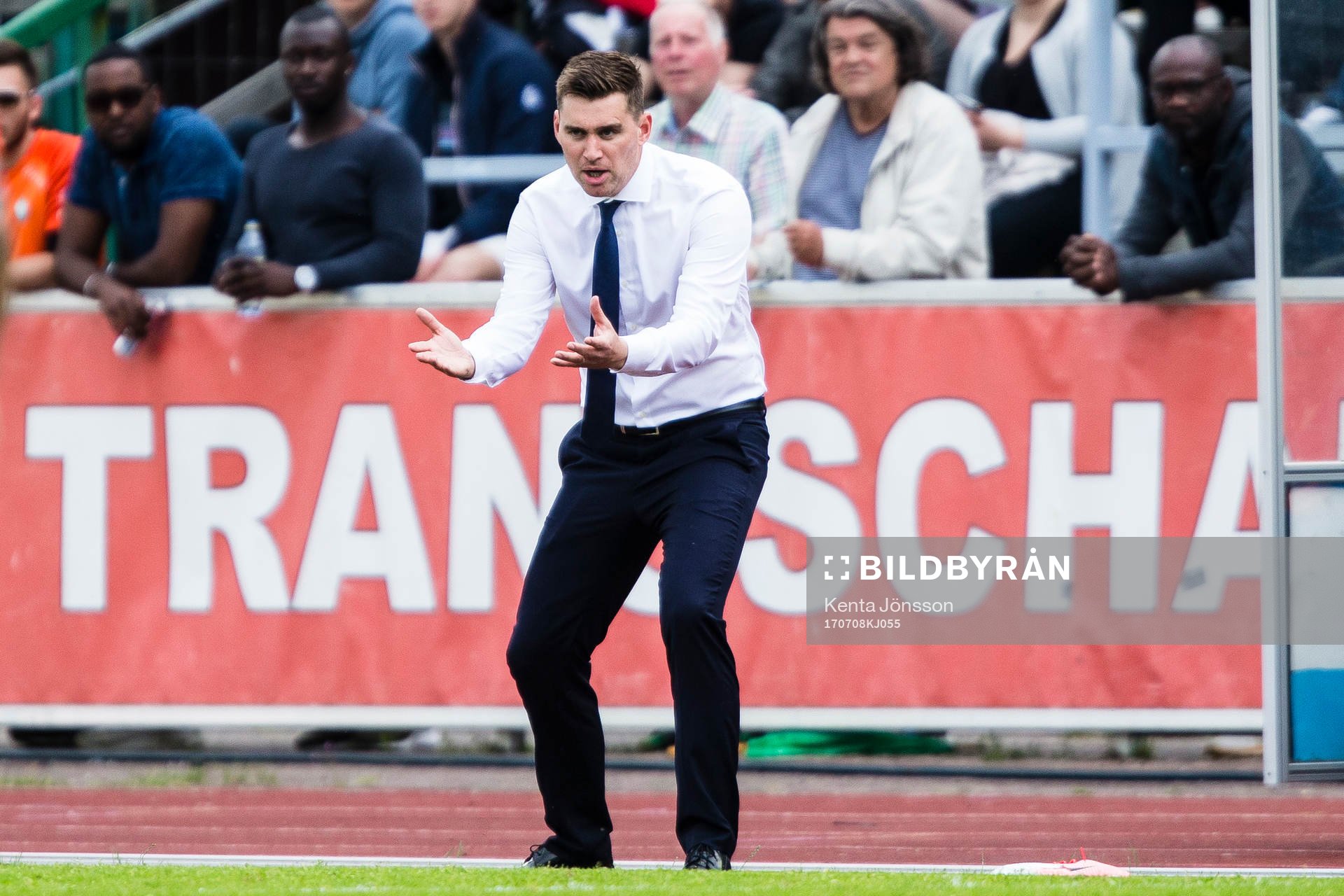 AFC Eskilstunas tränare Michael Jolley