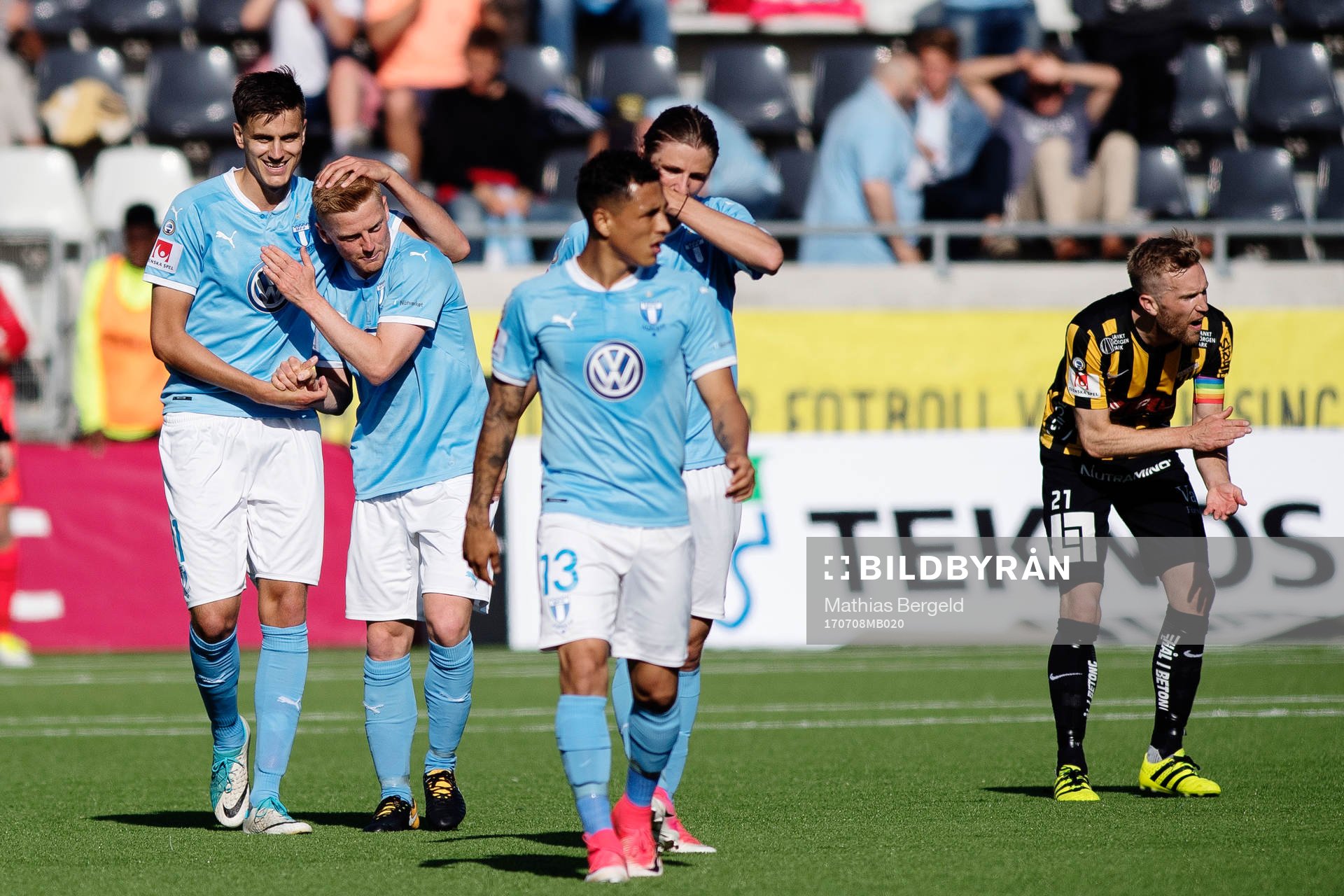Malmö FFs Alexander Jeremejeff gjorde 0-1-målet och