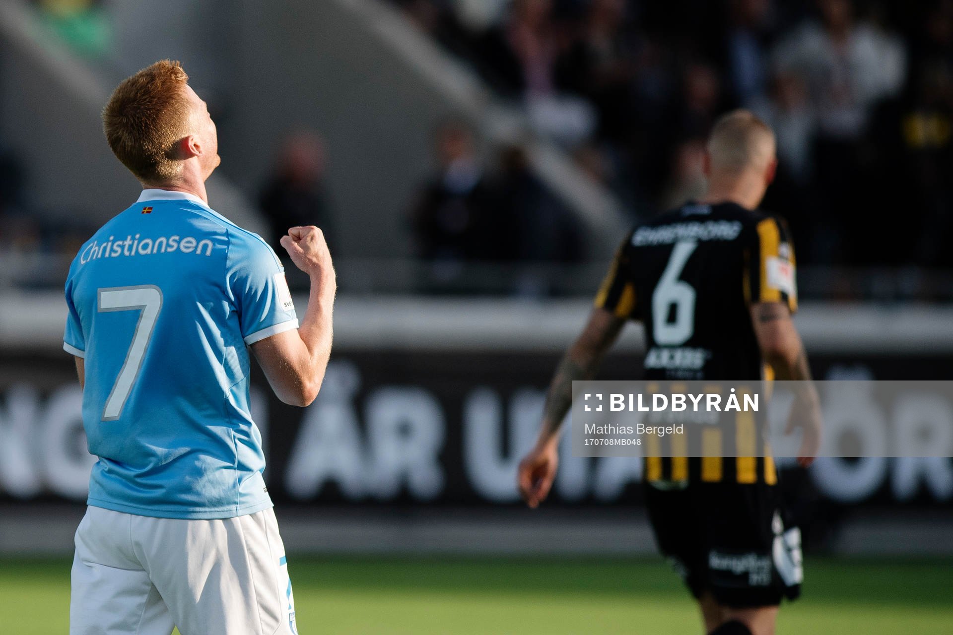Malmö FFs Anders Christiansen jublar