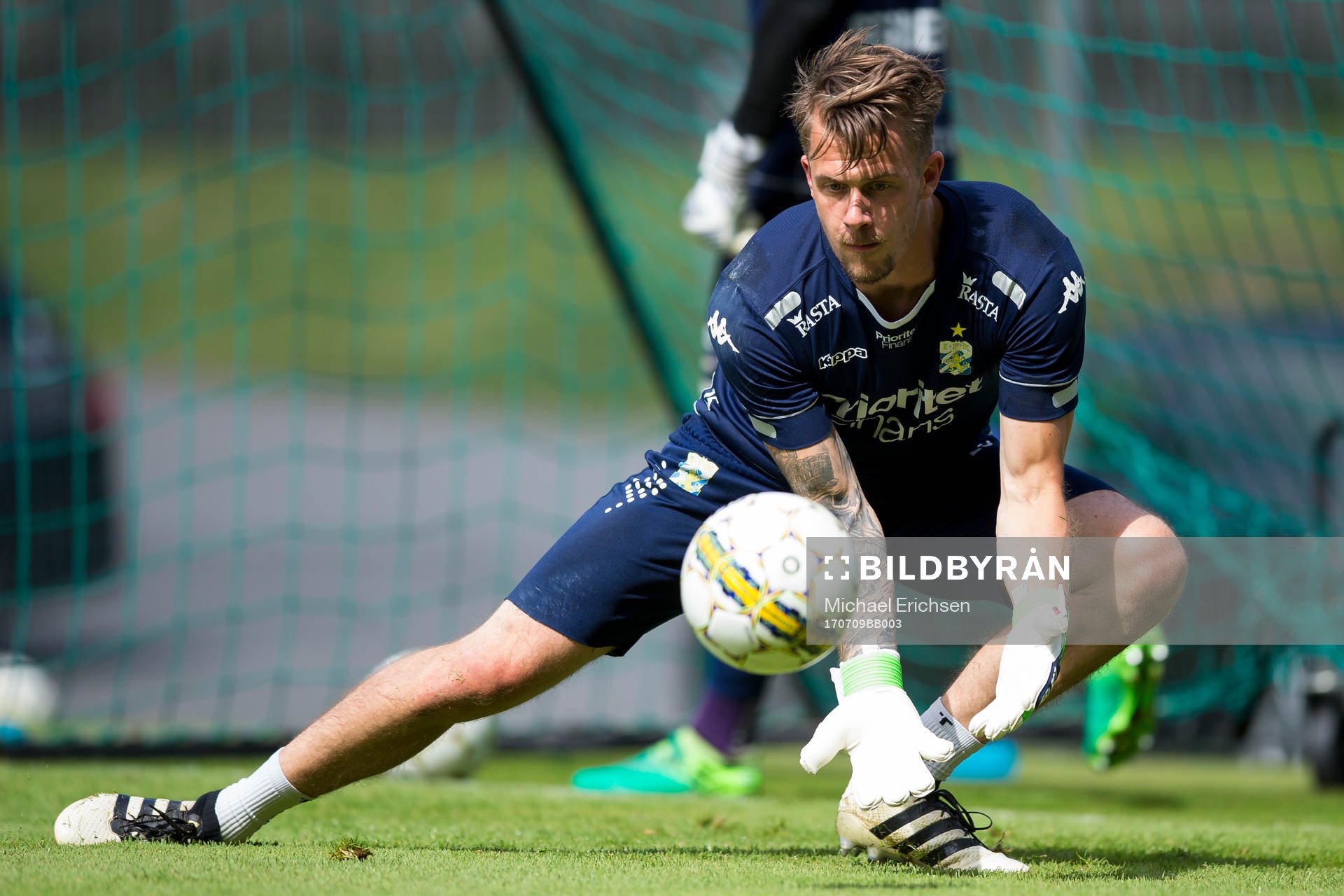 IFK Göteborgs målvakt Erik Dahlin